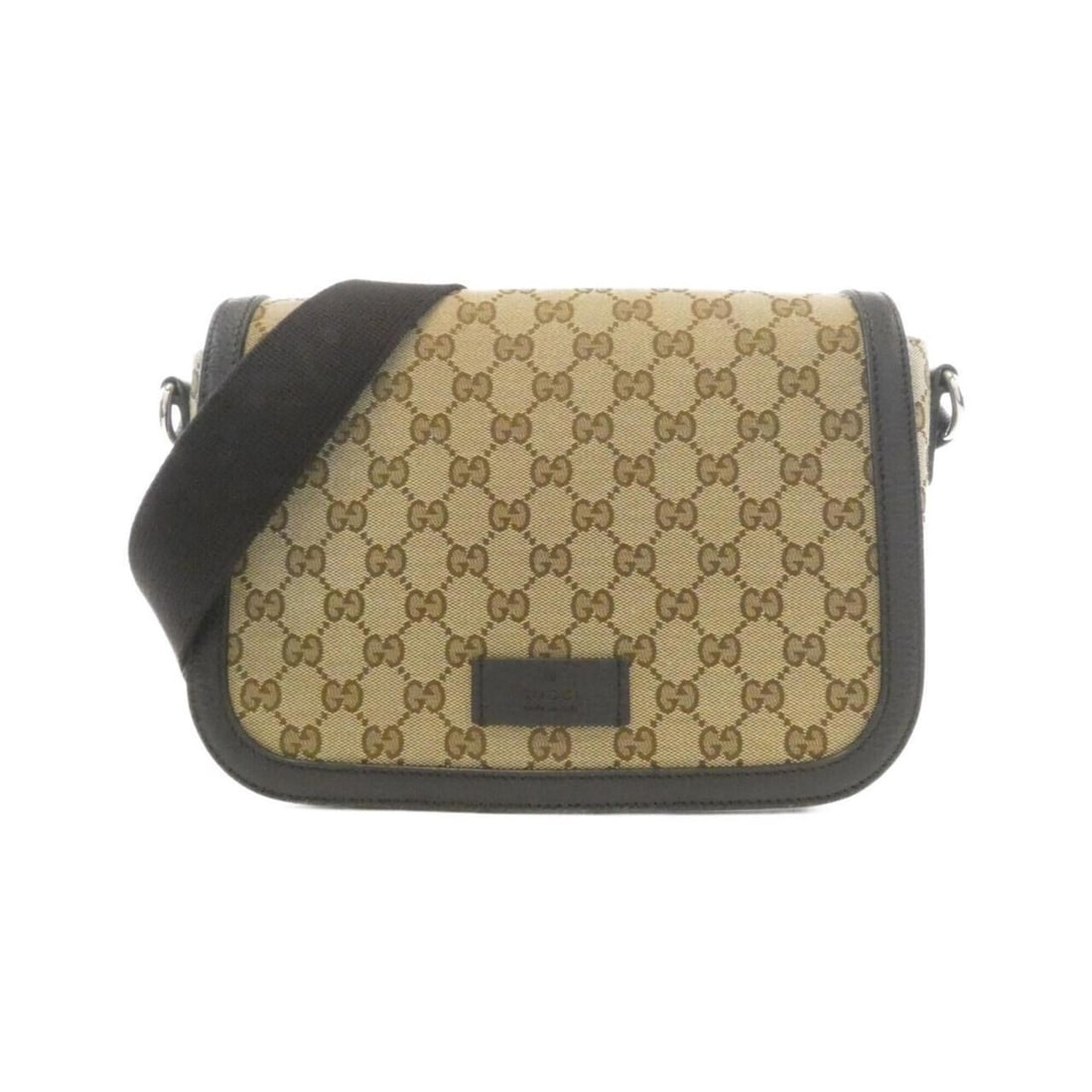 Gucci 449172 KY9KN Shoulder Bag: --- Catalog ---Category: SizeSize (HxWxD): 20cm x 26cm x 8cm / 7.87'' x 10.23'' x 3.14''Category: DesignType: Shoulder bagColor: Beige, BrownGender: WomenMaterial: GG canvas , Leather Hardware Color: