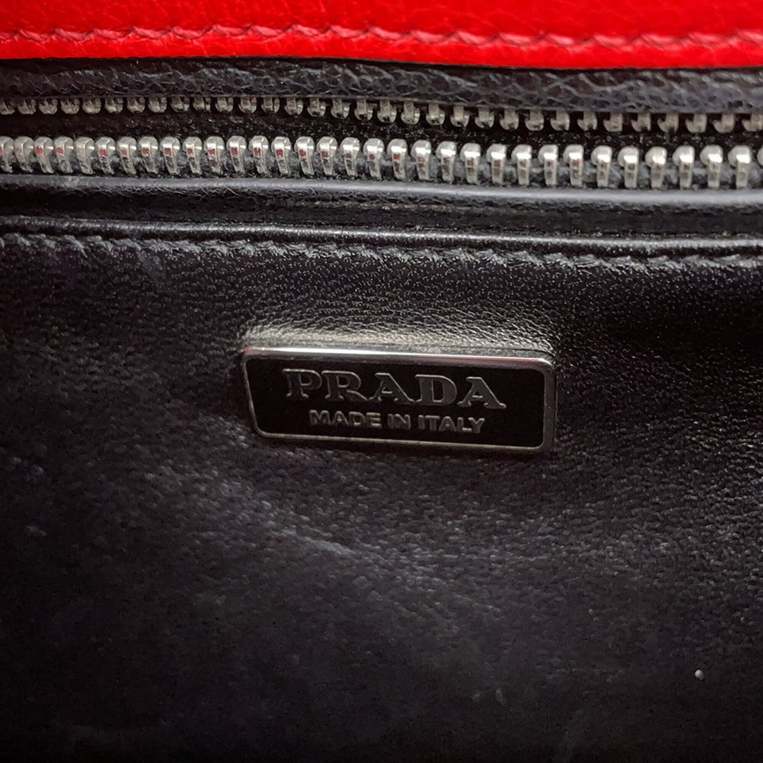 Prada Chain Shoulder Bag Leather 1BD030 PRADA Handbag - 17