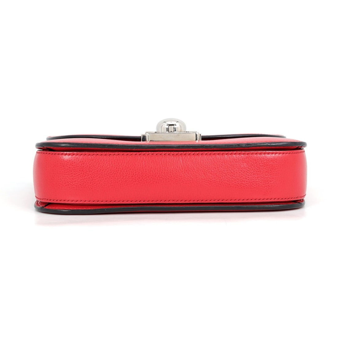 Prada Chain Shoulder Bag Leather 1BD030 PRADA Handbag - 3