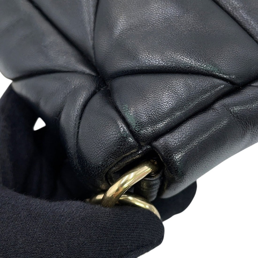 Prada Handbag System Patchwork Leather 1BD291 PRADA Black - 11