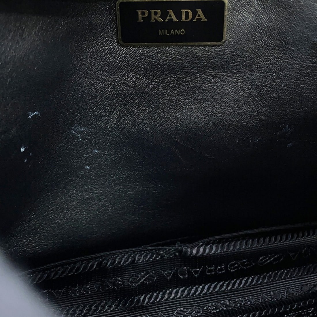 Prada Handbag System Patchwork Leather 1BD291 PRADA Black - 13