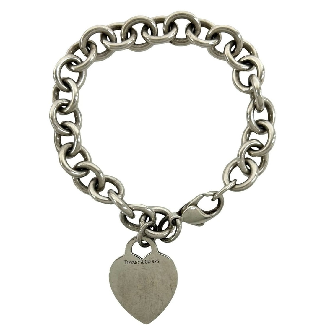 TIFFANY&Co. Tiffany Return to Heart Tag Bracelet, Sterling Silver 925, Accessory, 97583: --- Catalog ---Category: SizeLength: 17cm / 6.69''Category: DesignType: Charm braceletColor: SilverGender: WomenMaterial: Silver 925Category: GeneralBrand: Tiffany--- Item List ---Section: ConditionRa