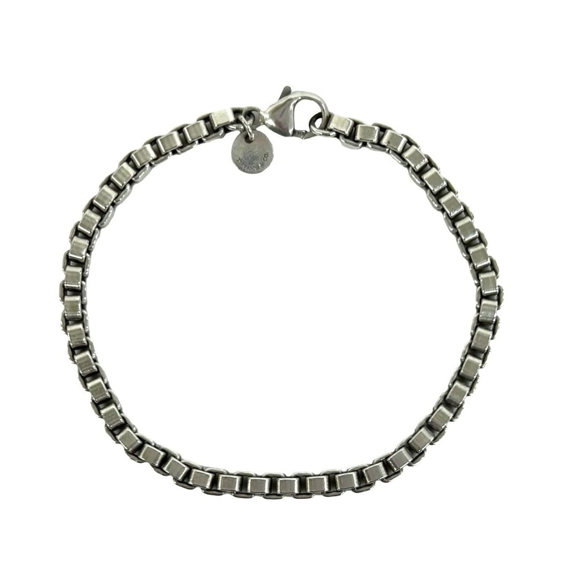 TIFFANY&Co. Tiffany Vintage Venetian Bracelet, Sterling Silver 925, Accessory, 30253: --- Catalog ---Category: SizeLength: 17.5cm / 6.88''Category: DesignType: Charm braceletColor: SilverGender: WomenMaterial: Silver 925Category: GeneralBrand: Tiffany--- Item List ---Section: Condition