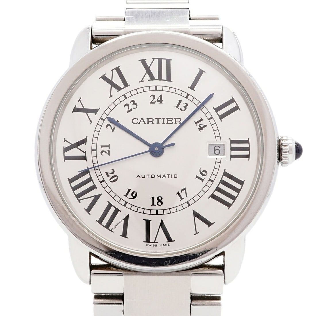 Cartier Ronde Solo XL W6701011 Silver Dial Men's Watch: --- Catalog ---Category: SizeWrist Size: 16.5cm / 6.49''Case Diameter: 42mm / 1.65''Category: DesignType: WristwatchGender: MenColor (Dial): SilverMaterial (Band): Stainless steelCategory: GeneralMPN: