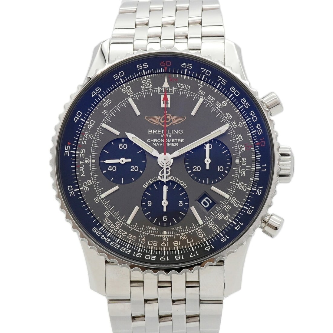 Breitling Navitimer 1 B01 AB0121 Gray Dial Men's Watch (1 of 16)
