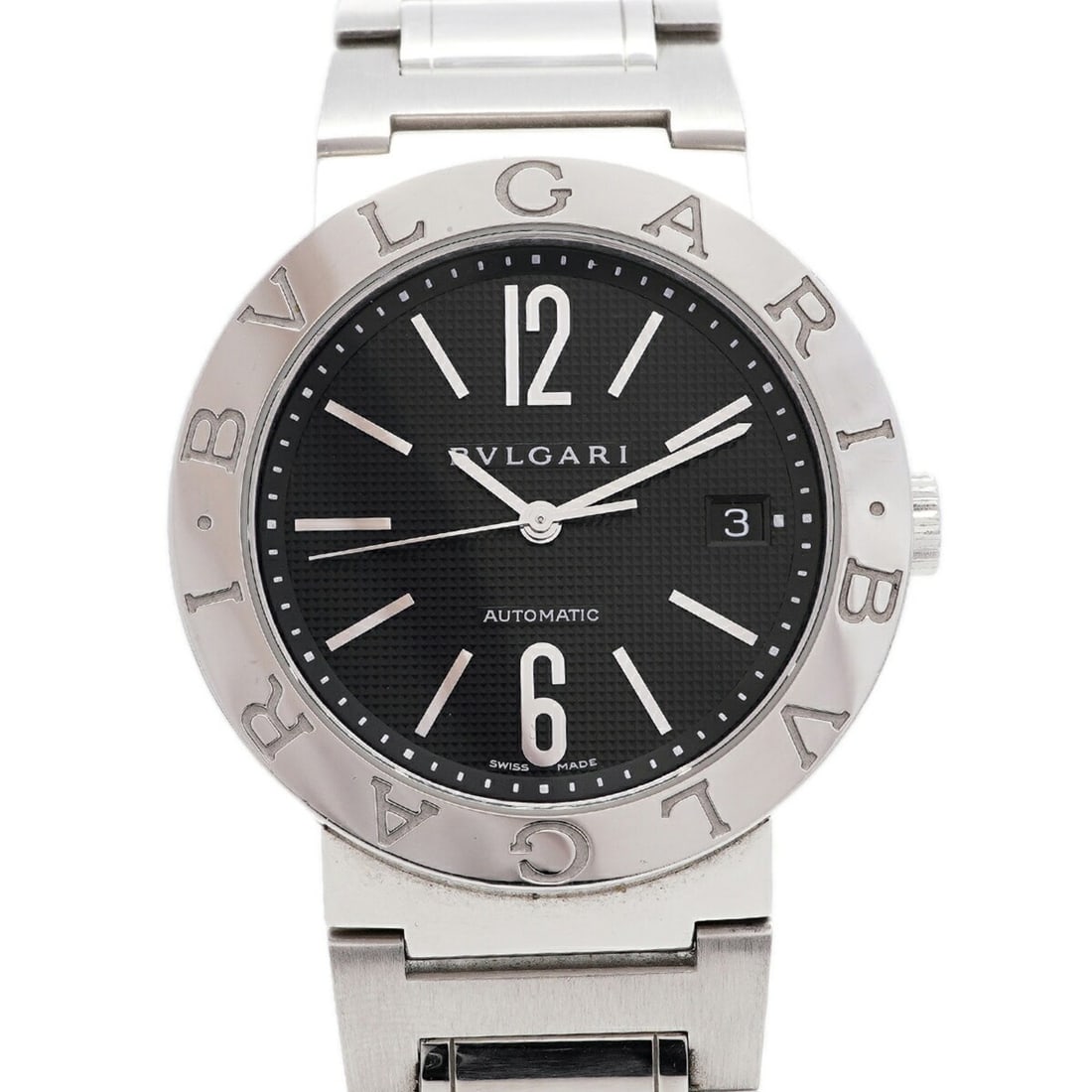 Bvlgari BB38SSAUTO Black Dial Men's Watch (1 of 18)
