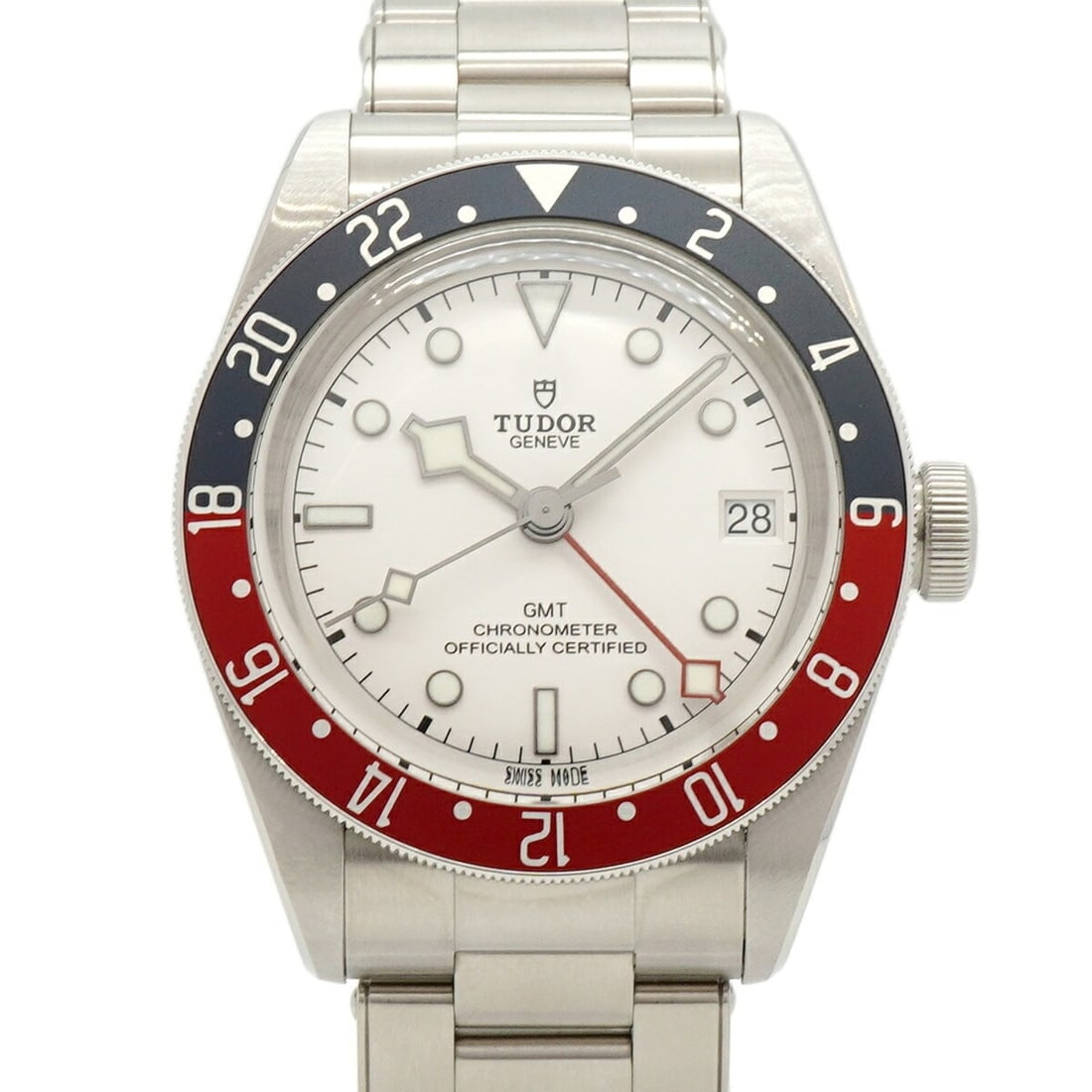 Tudor Black Bay GMT 79830 Silver Dial Men's Watch: --- Catalog ---Category: SizeWrist Size: 17.5cm / 6.88''Case Diameter: 41mm / 1.61''Category: DesignType: WristwatchGender: MenColor (Dial): SilverMaterial (Band): Stainless steelCategory: GeneralMPN: