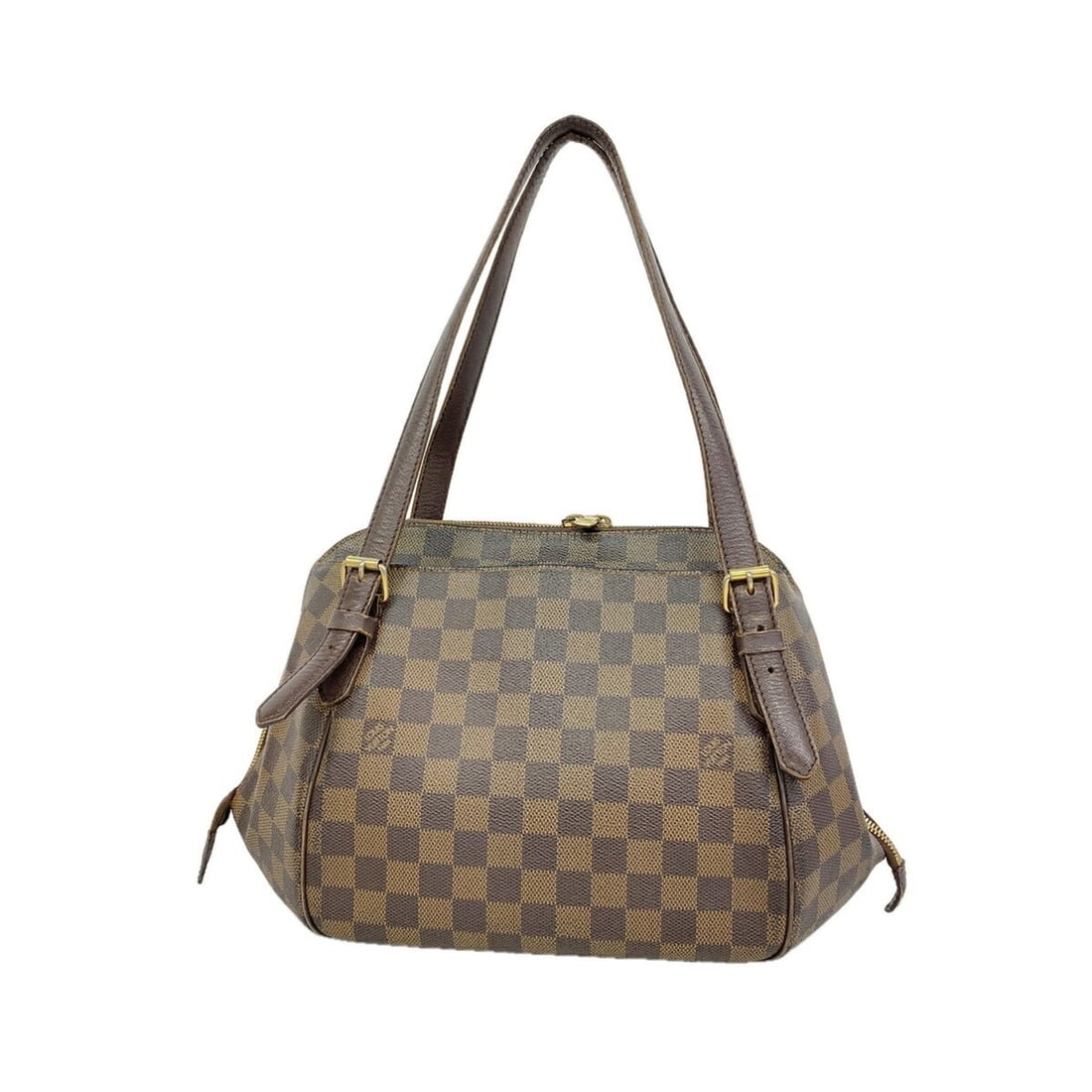 Louis Vuitton Damier Belem MM Shoulder Bag N51174 Ebene Women's P3400422