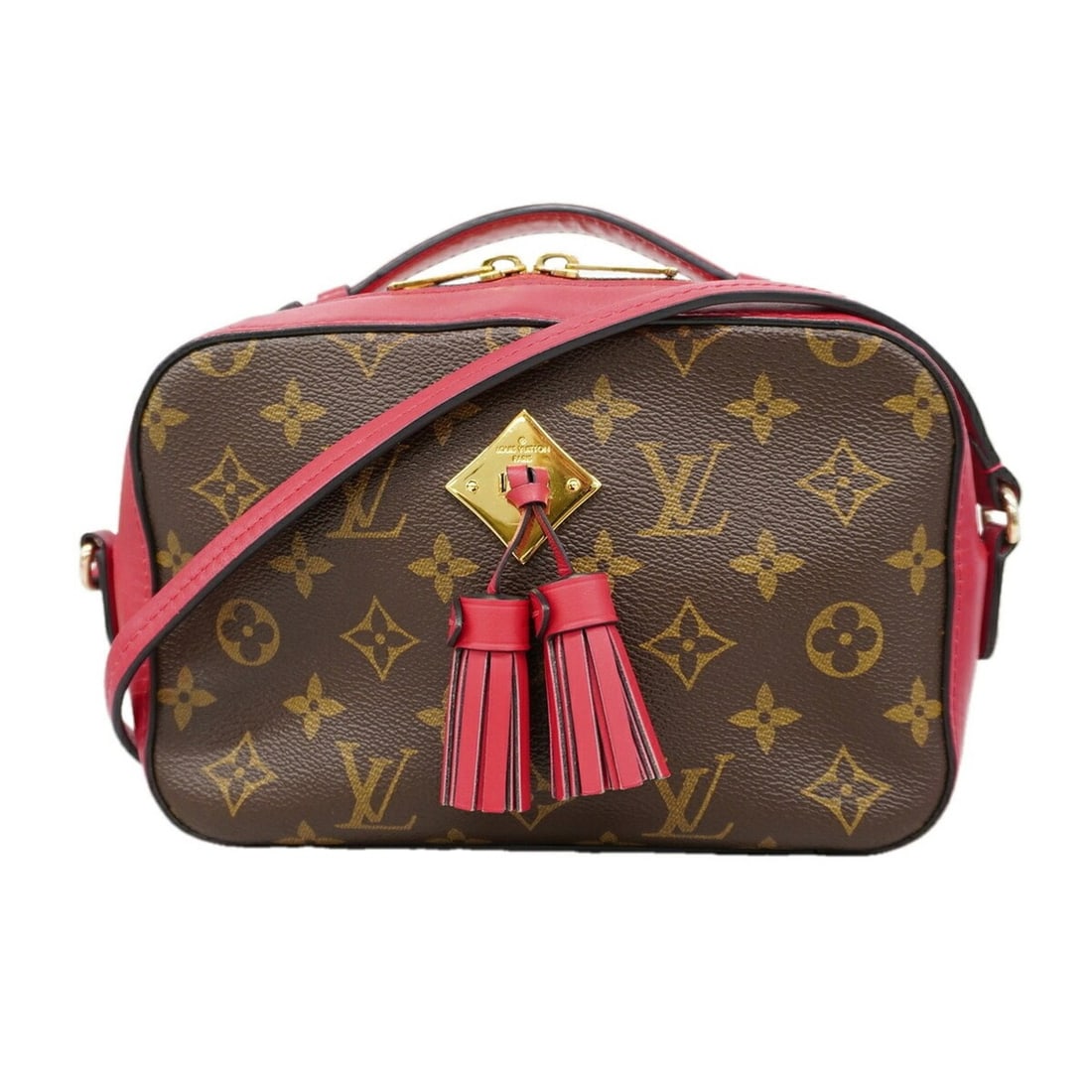 Louis Vuitton Monogram Saint-Onge Shoulder Bag M43557 Brown Freesia (Women's)