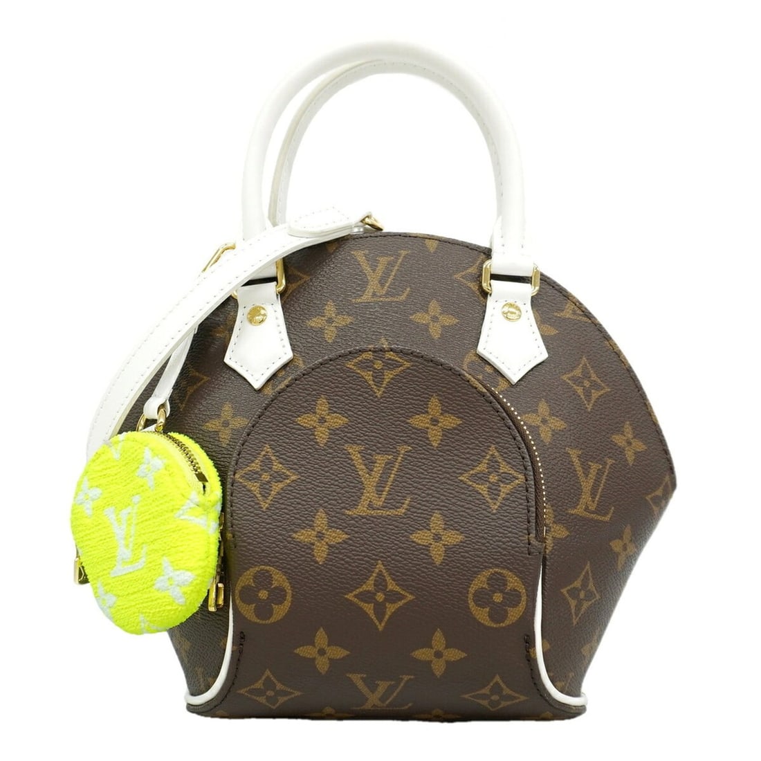 Louis Vuitton Monogram Ellipse BB Handbag M20752 Brown 2-way bag for women: --- Catalog ---Category: SizeSize (HxWxD): 22cm x 15.5cm x 5cm / 8.66'' x 6.1'' x 1.96''Category: DesignType: HandbagColor: BrownGender: WomenCategory: GeneralMPN: M20752Brand: Louis Vuitton--- Item L