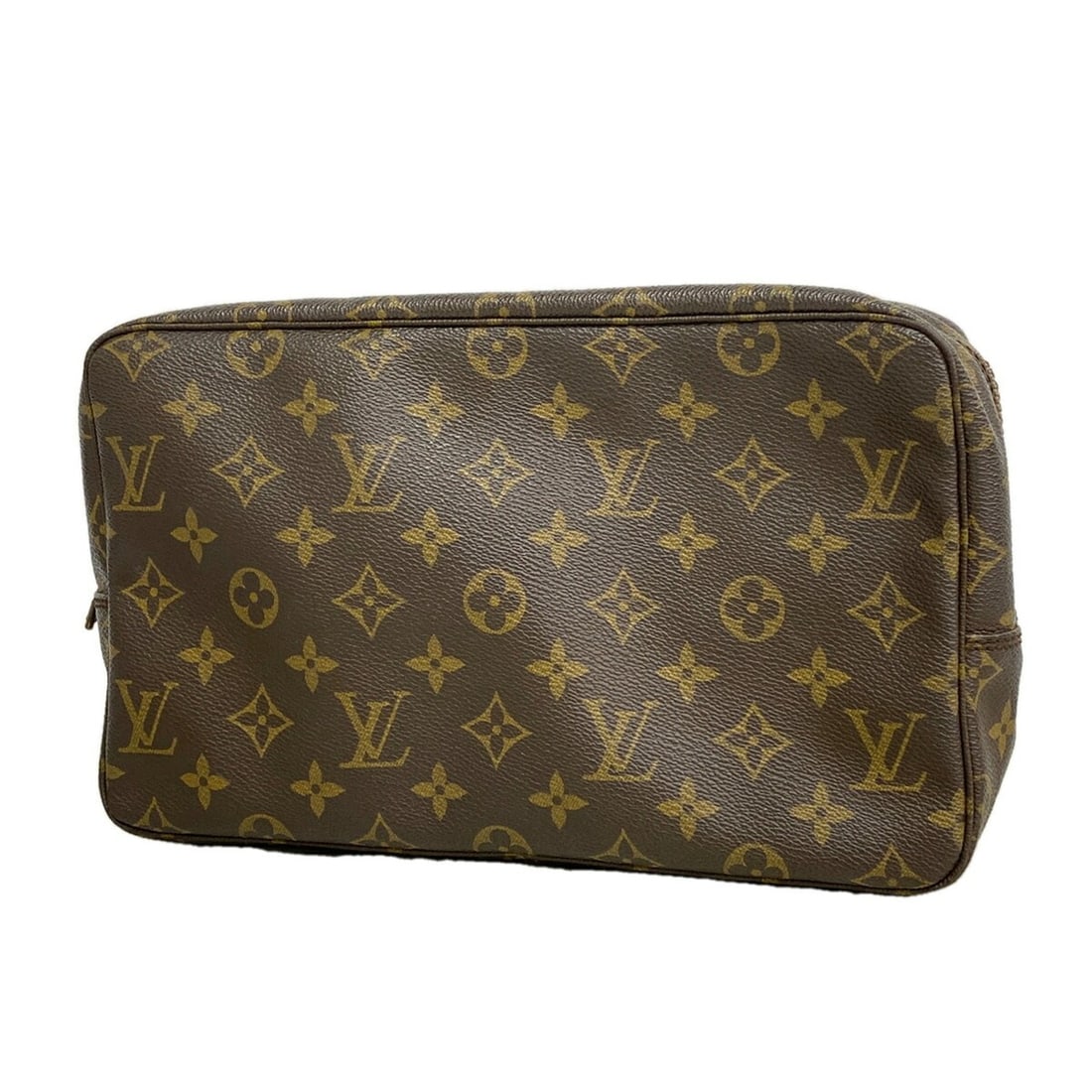 Louis Vuitton Monogram Toilette 28 Bag/Pouch M47522 Brown Women's