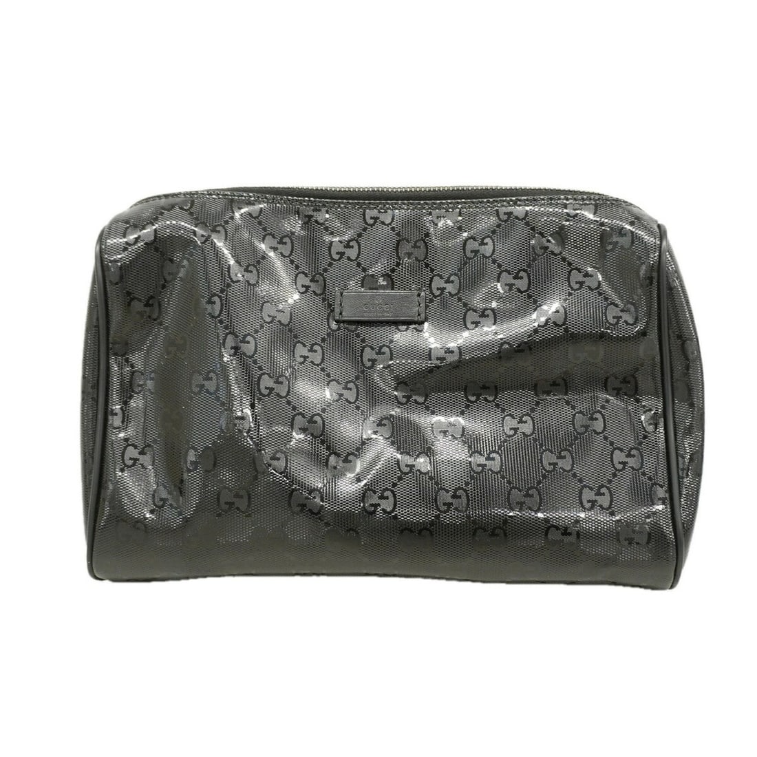 Gucci GG Imprime Bag/Pouch 189818 Black Women's: --- Catalog ---Category: SizeSize (HxWxD): 16cm x 25cm x 10.5cm / 6.29'' x 9.84'' x 4.13''Category: DesignType: PouchColor: BlackGender: WomenMaterial: PVC Hardware Color: SilverCategory: GeneralMPN: 