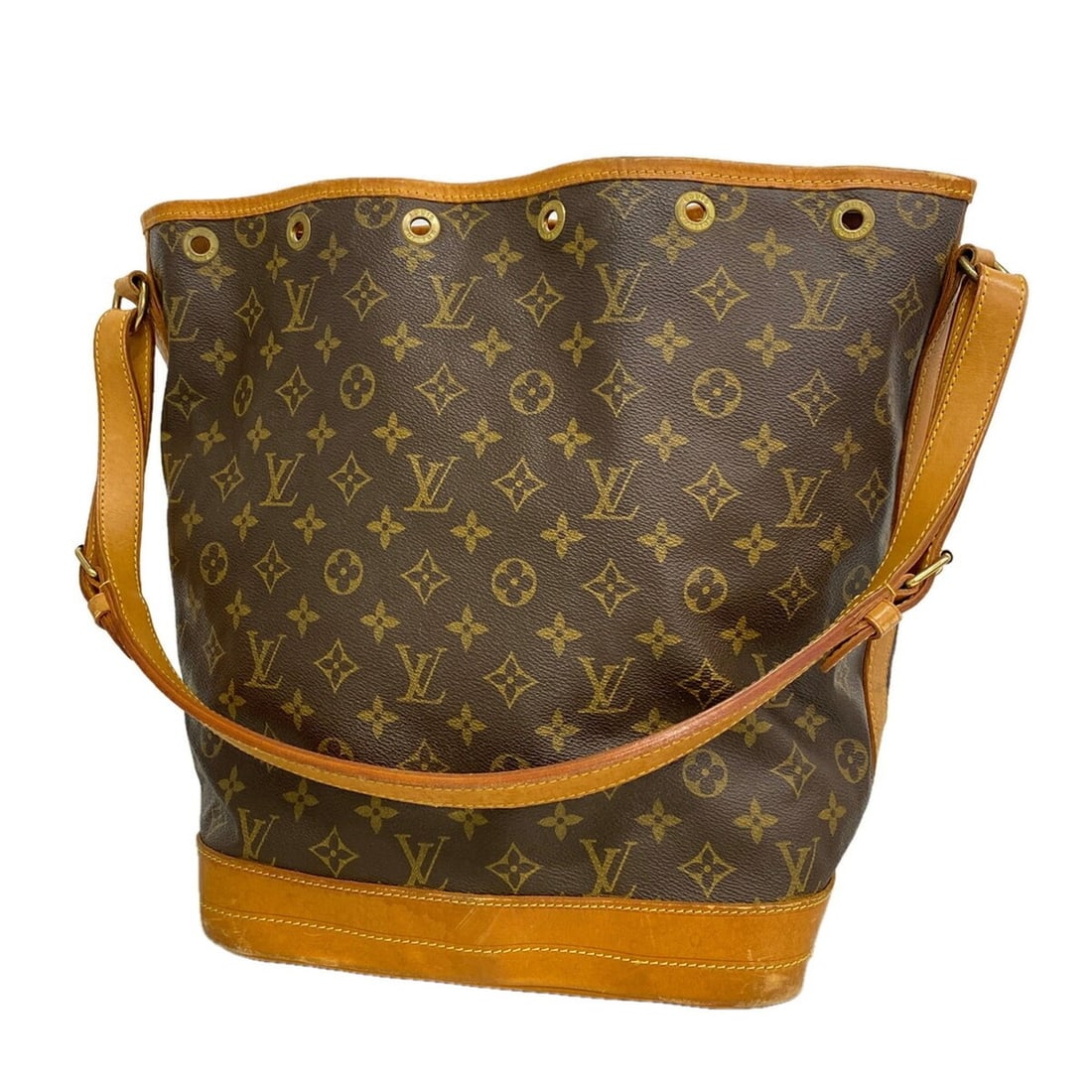 Louis Vuitton Monogram Noe Shoulder Bag M42224 Brown Women's: --- Catalog ---Category: SizeSize (HxWxD): 35cm x 26.5cm x 29cm / 13.77'' x 10.43'' x 11.41''Category: DesignType: Shoulder bagColor: BrownGender: WomenCategory: GeneralMPN: M42224Brand: Louis Vuitton