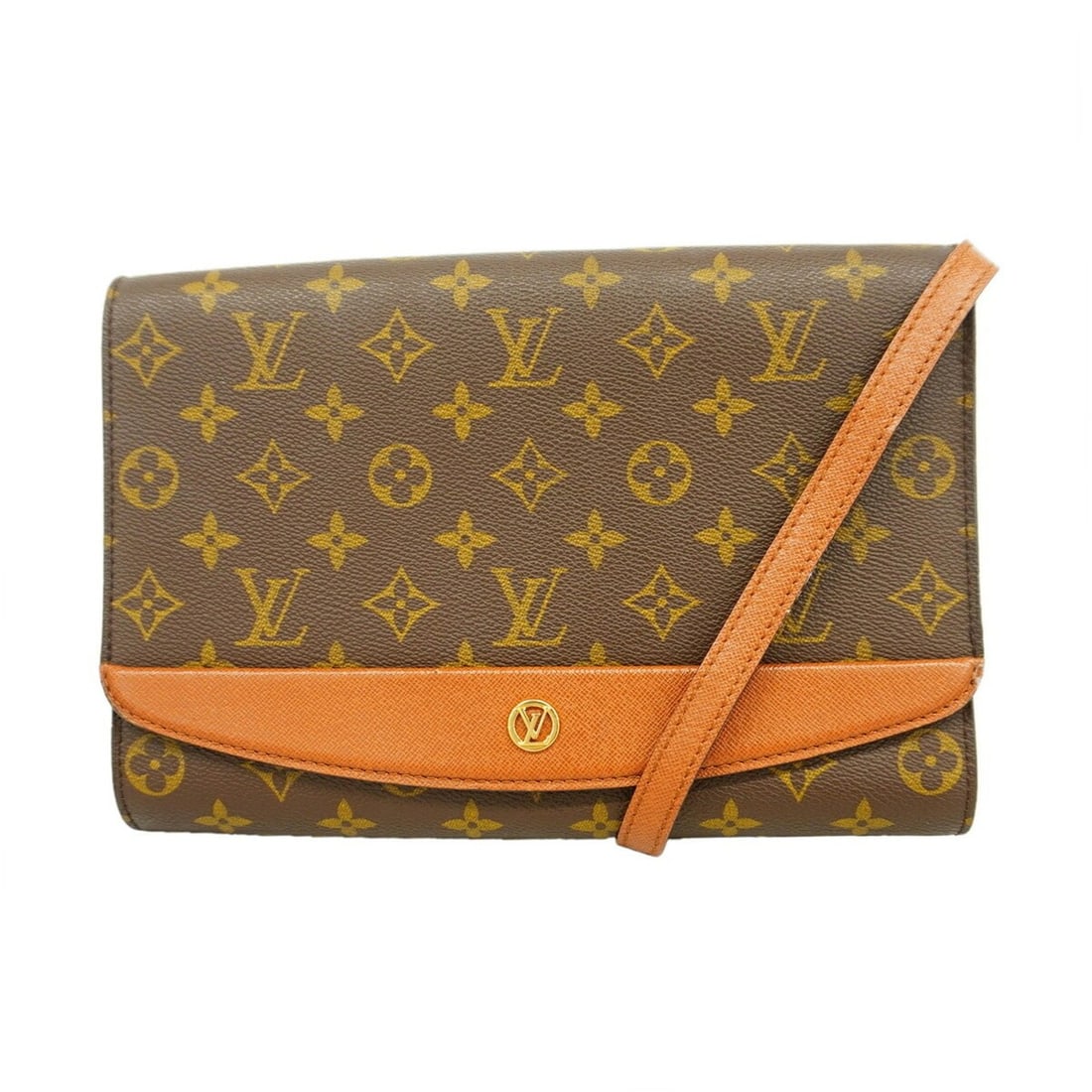 Louis Vuitton Monogram Bordeaux Shoulder Bag M51797 Brown Women's