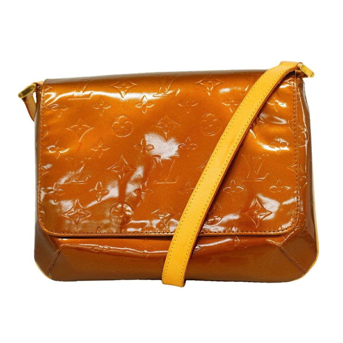 Louis Vuitton Vernis Thompson Street Shoulder Bag M91124 Bronze Women's: --- Catalog ---Category: SizeSize (HxWxD): 22.5cm x 29cm x 10cm / 8.85'' x 11.41'' x 3.93''Category: DesignType: Shoulder bagColor: BronzeGender: WomenCategory: GeneralMPN: M91124Brand: Louis Vuitton-