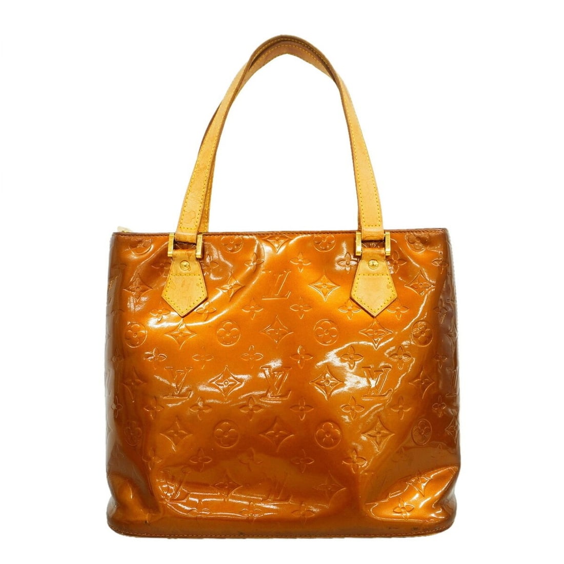 Louis Vuitton Vernis Houston Tote Bag M91122 Bronze (Women's)