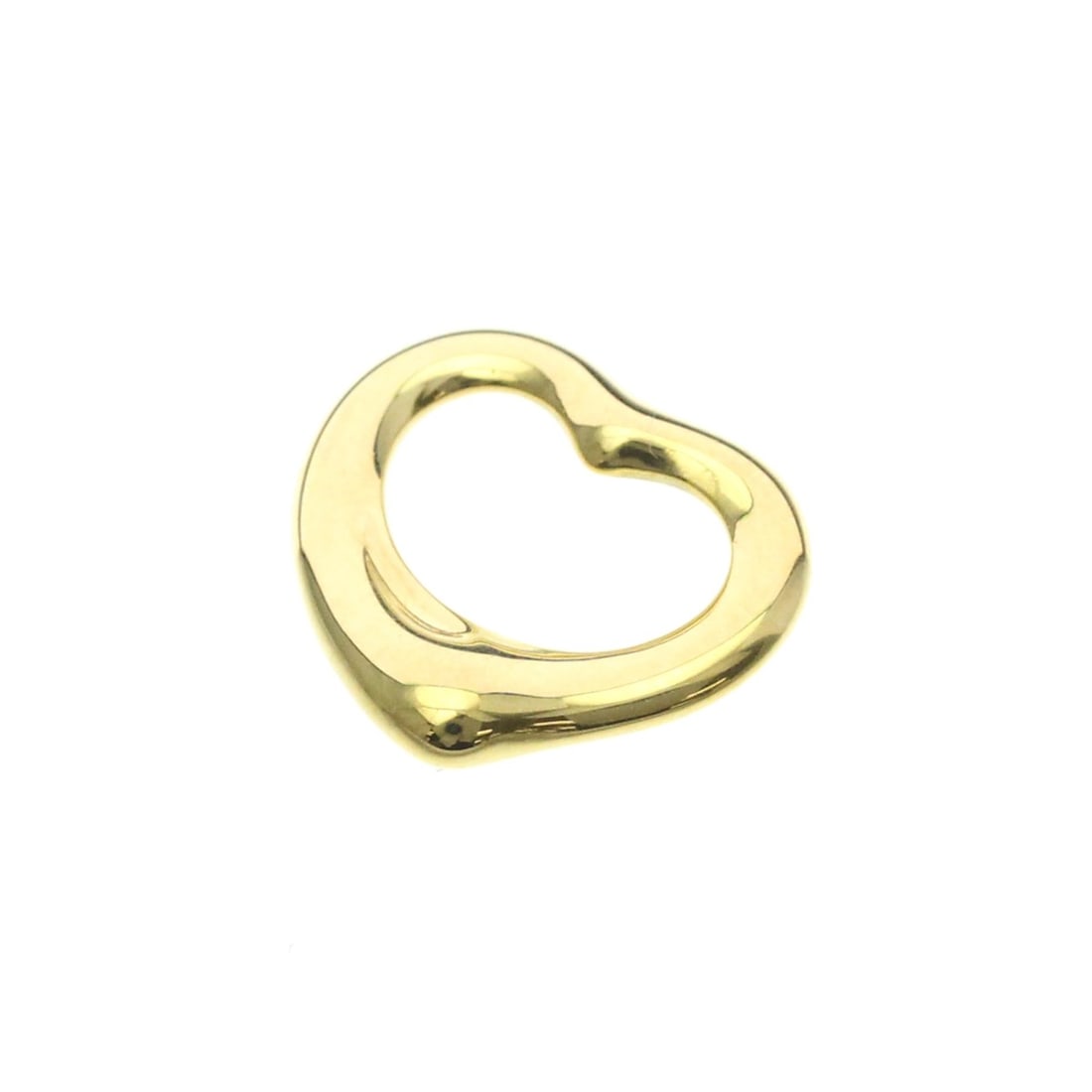 Tiffany Open Heart Pendant Yellow Gold (18K) No Stone Men,Women Fashion Pendant Necklace (Gold): --- Catalog ---Category: SizeWeight: 2.3g / 0.08oz.Pendant Size: 16mm x 16mm / 0.62'' x 0.62''Category: DesignColor: GoldMetal: GoldStone: No StoneStyle: FashionGender: Men,WomenMaterial: Yellow gold 
