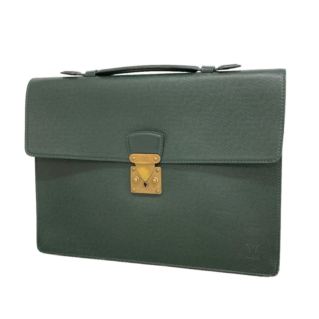 Louis Vuitton Taiga Serviette Clado Bag M30074 Epicea Men's