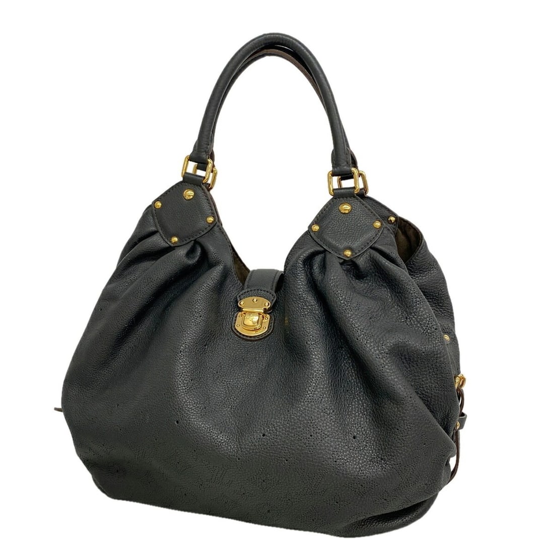 Louis Vuitton Mahina Tote Bag, L, M95765, Noir (Women's): --- Catalog ---Category: SizeSize (HxWxD): 32cm x 34cm x 16cm / 12.59'' x 13.38'' x 6.29''Category: DesignType: Tote bagColor: NoirGender: WomenCategory: GeneralMPN: M95765Brand: Louis Vuitton--- Item