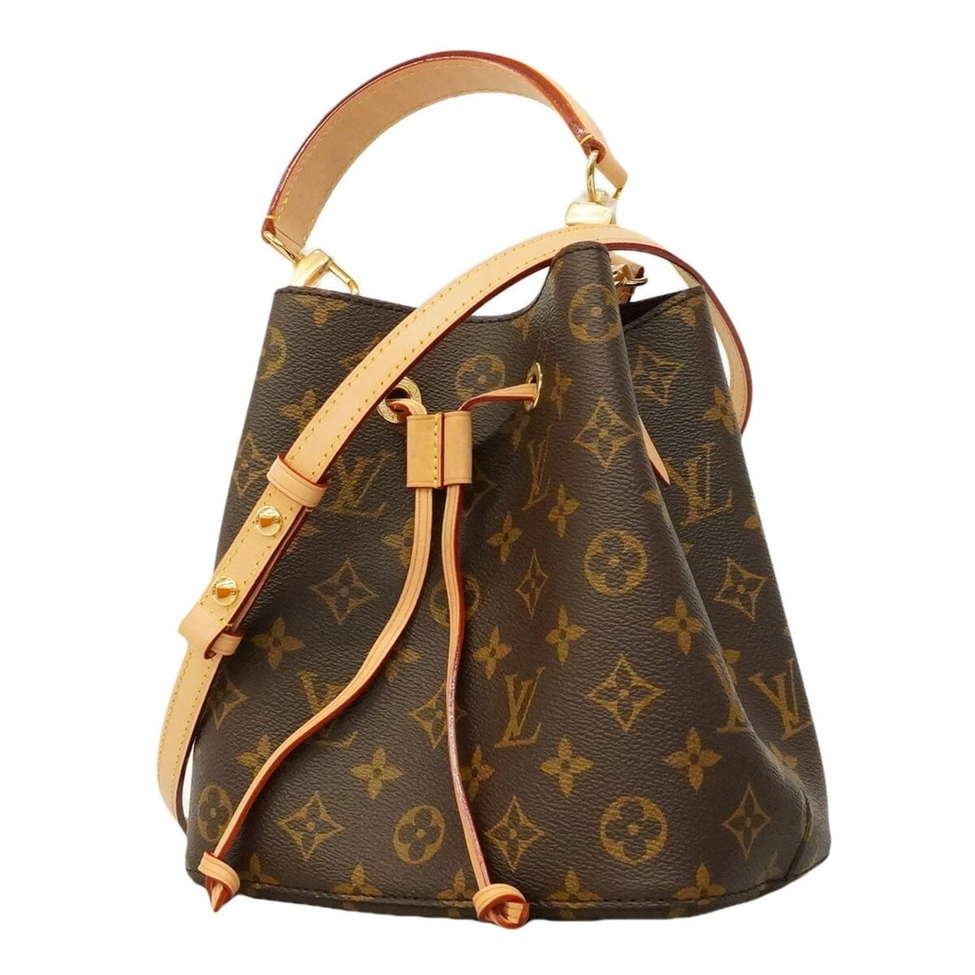 Louis Vuitton Monogram NeoNoe BB Handbag M46581 Brown 2-way bag for women (1 of 12)