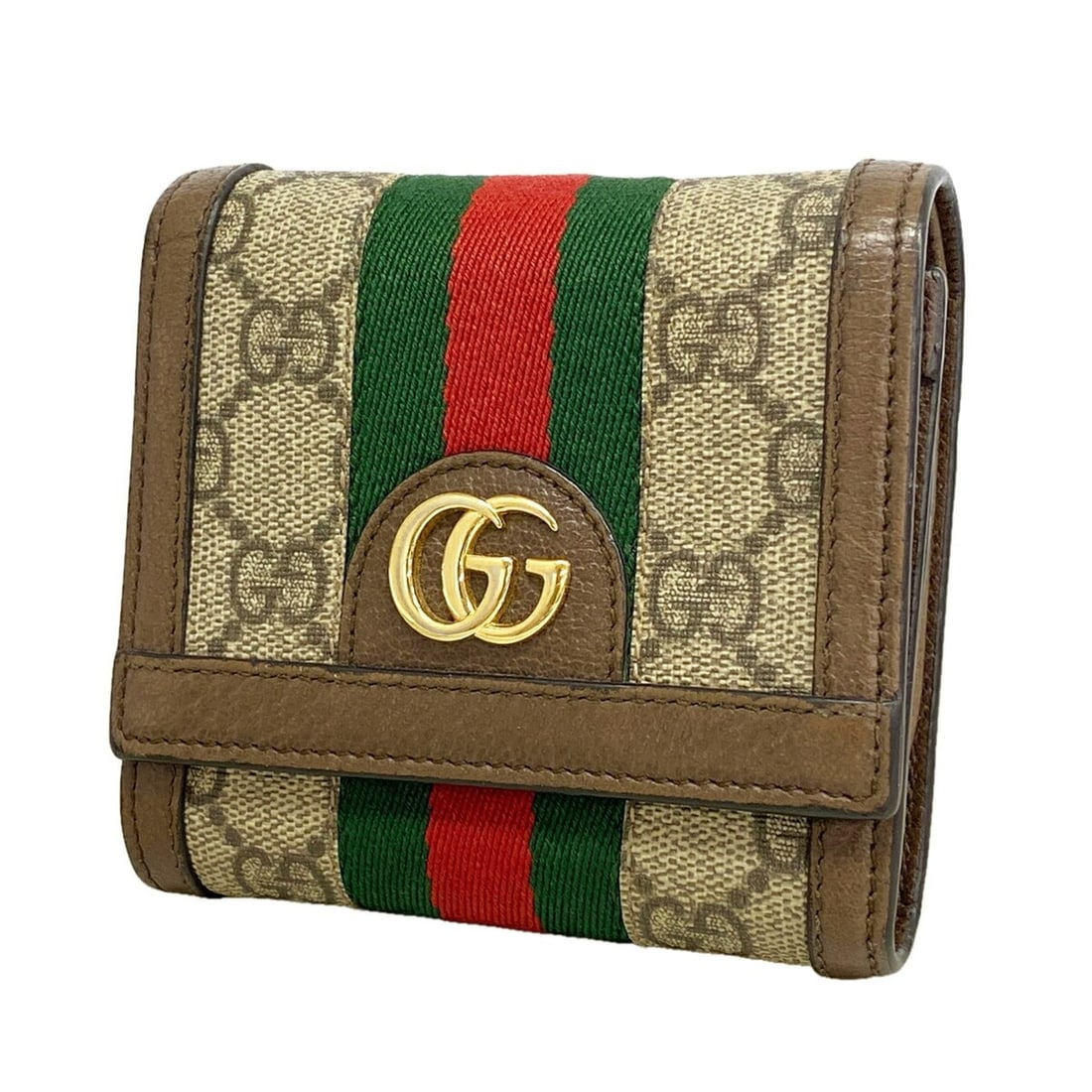 Gucci Ophidia Wallet 598662 Brown Women's: --- Catalog ---Category: SizeSize (HxWxD): 10cm x 11cm x 3cm / 3.93'' x 4.33'' x 1.18''Category: DesignType: Wallet (bi-fold)Color: BrownGender: WomenMaterial: PVC Category: GeneralMPN: 598662Brand: G