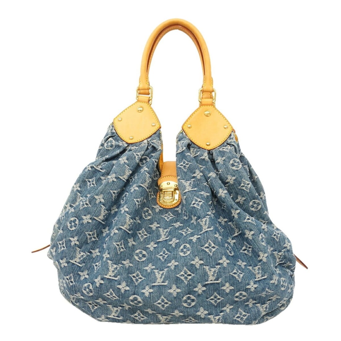 Louis Vuitton Monogram Denim Tote Bag XL M95515 Blue Women's: --- Catalog ---Category: SizeSize (HxWxD): 37cm x 40cm x 18cm / 14.56'' x 15.74'' x 7.08''Category: DesignType: Tote bagColor: BlueGender: WomenCategory: GeneralMPN: M95515Brand: Louis Vuitton--- Item