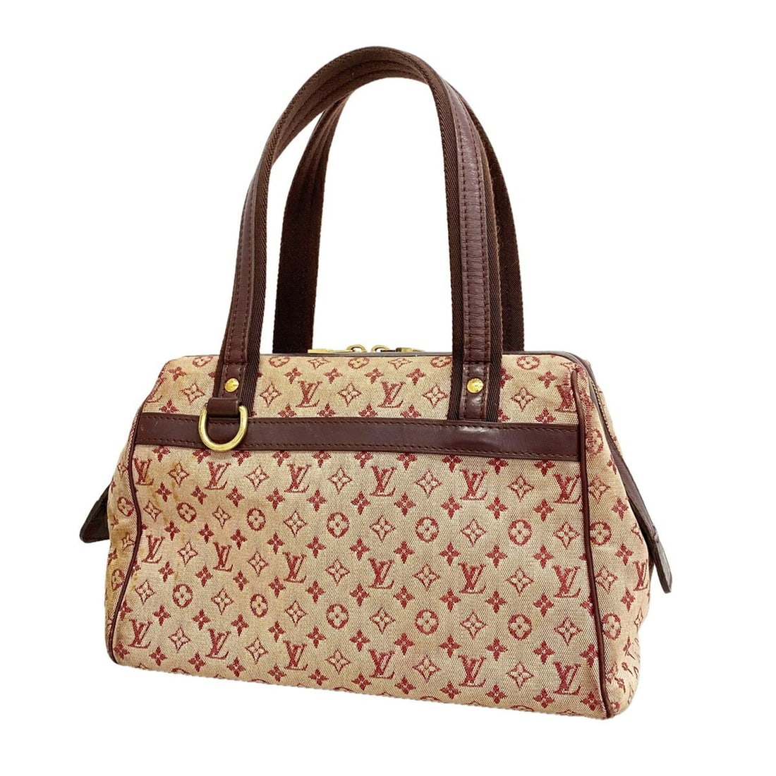 Louis Vuitton Monogram Mini Josephine PM Handbag M92216 Cerise Women's