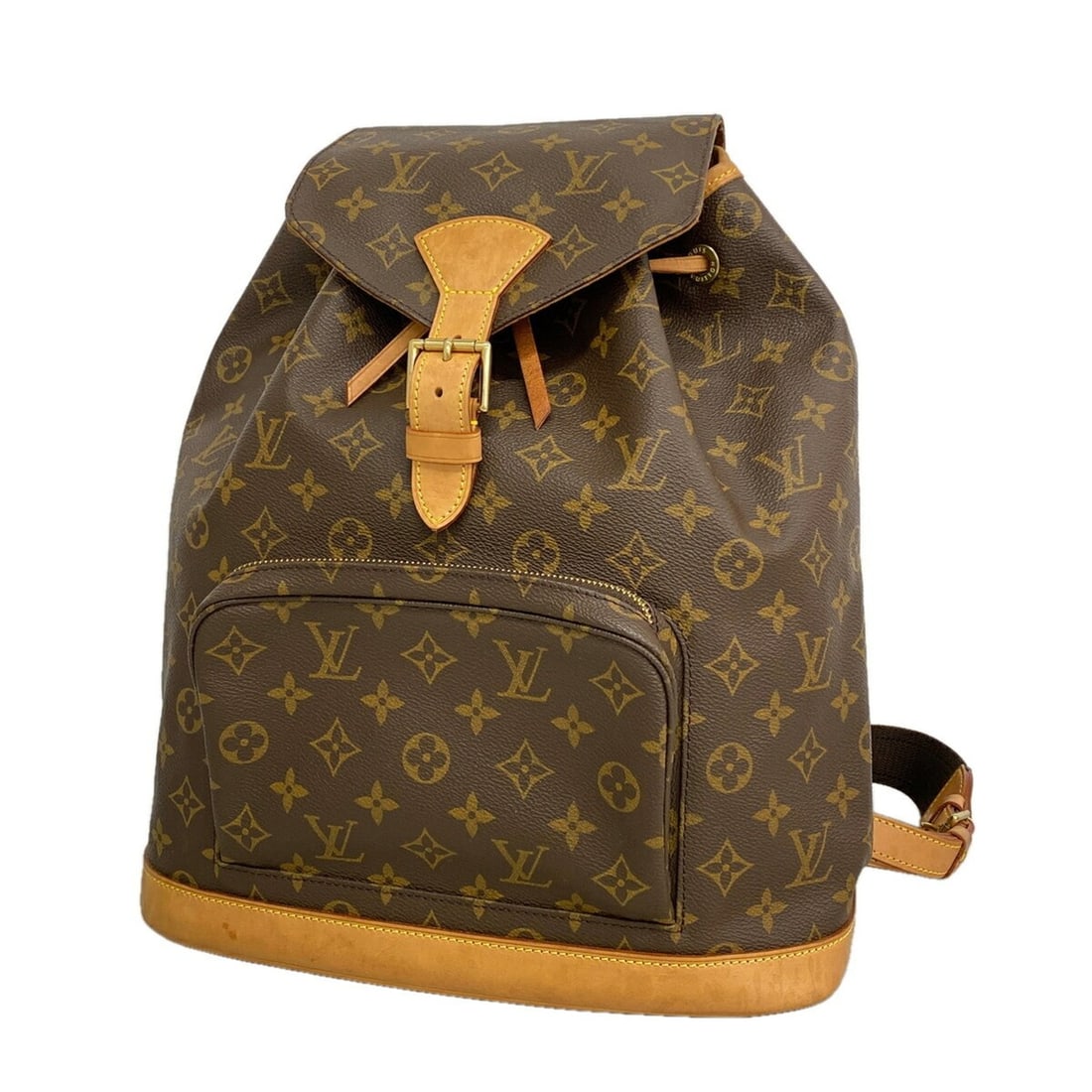 Louis Vuitton Monogram Montsouris GM Backpack/Daypack M51135 Brown (Women's)