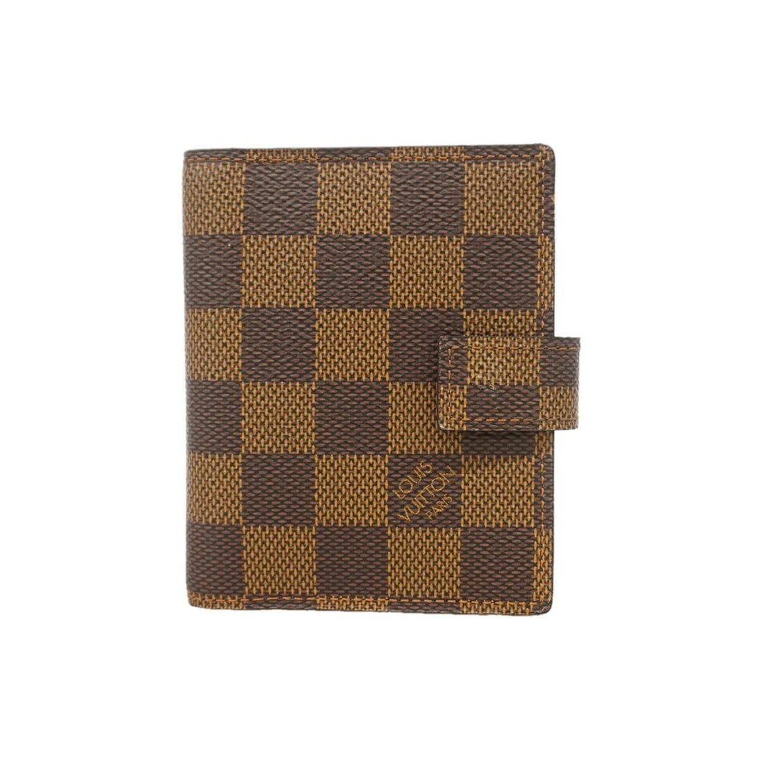 Louis Vuitton Damier Agenda Mini Notebook Cover R20705 Ebene (Men's/Women's): --- Catalog ---Category: DesignColor: EbeneGender: Men,WomenCategory: GeneralMPN: R20705Brand: Louis VuittonCategory: Physical PropertiesSize (HxWxD): 10.5cm x 8.5cm x 1cm / 4.13'' x 3.34'' x 0.39''--