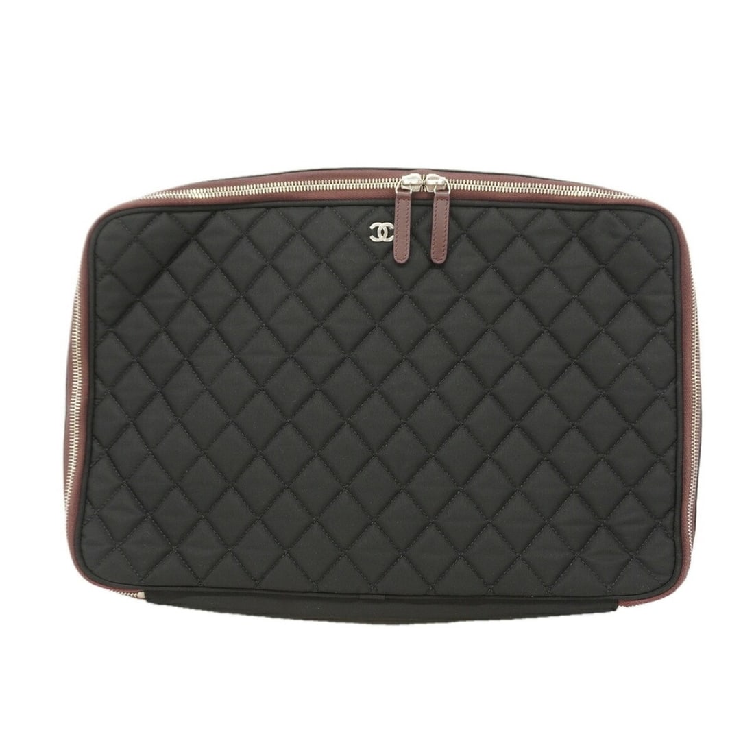 Chanel PC bag, Matelassé nylon, black, for men and women. (1 of 14)