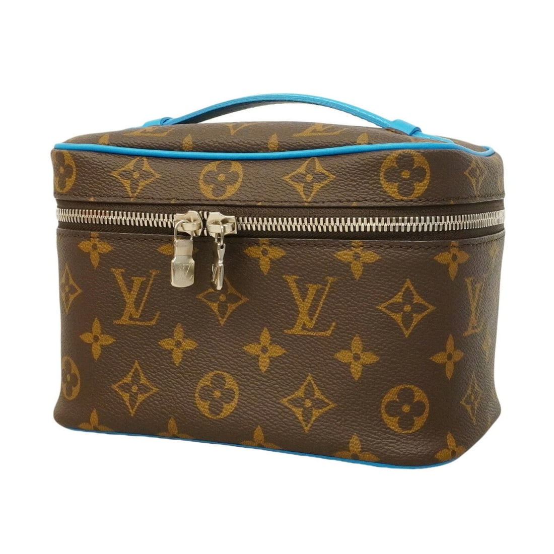 Louis Vuitton handbag/vanity bag, Monogram Nice Mini, M12647, Gaston Blue, women's.: --- Catalog ---Category: SizeSize (HxWxD): 13.5cm x 19cm x 12.5cm / 5.31'' x 7.48'' x 4.92''Category: DesignType: Vanity bagColor: BlueGender: WomenCategory: GeneralMPN: M12647Brand: Louis Vuitton--- 