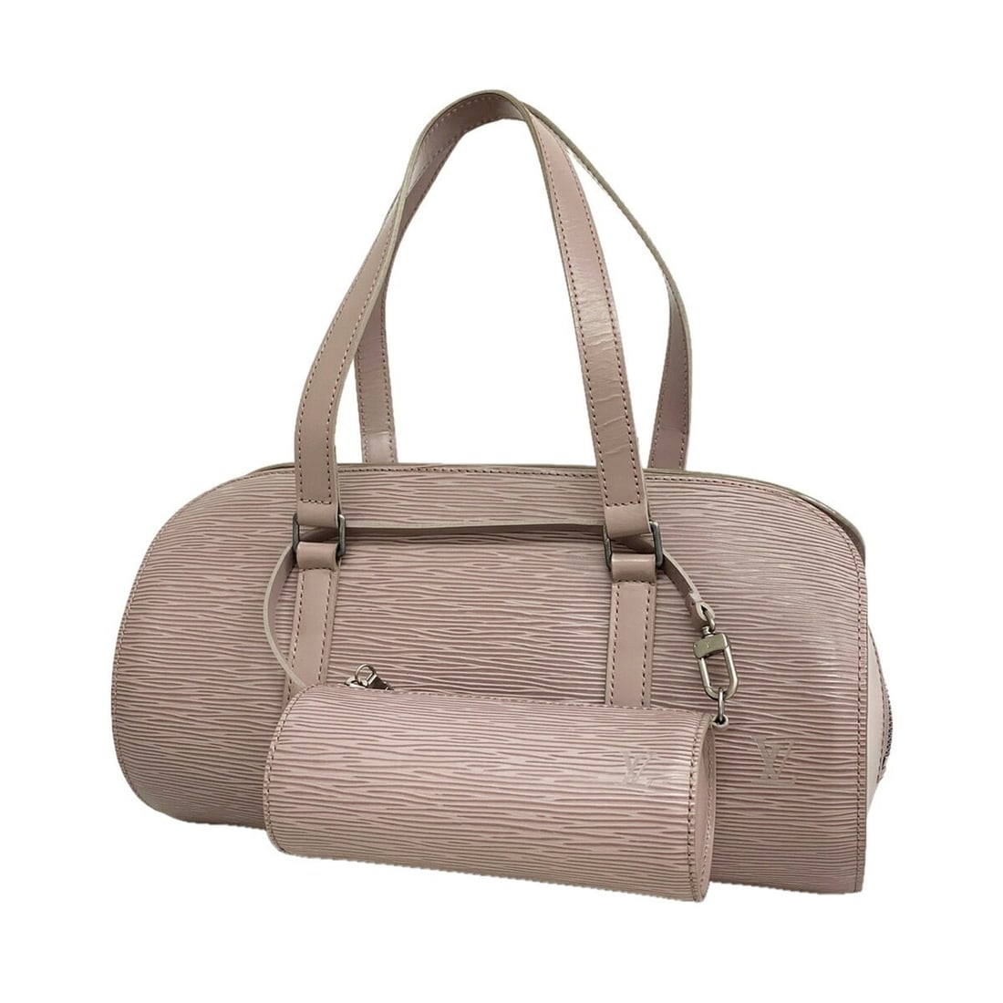 Louis Vuitton Epi Soufflot Handbag M5222B Lilac Women's