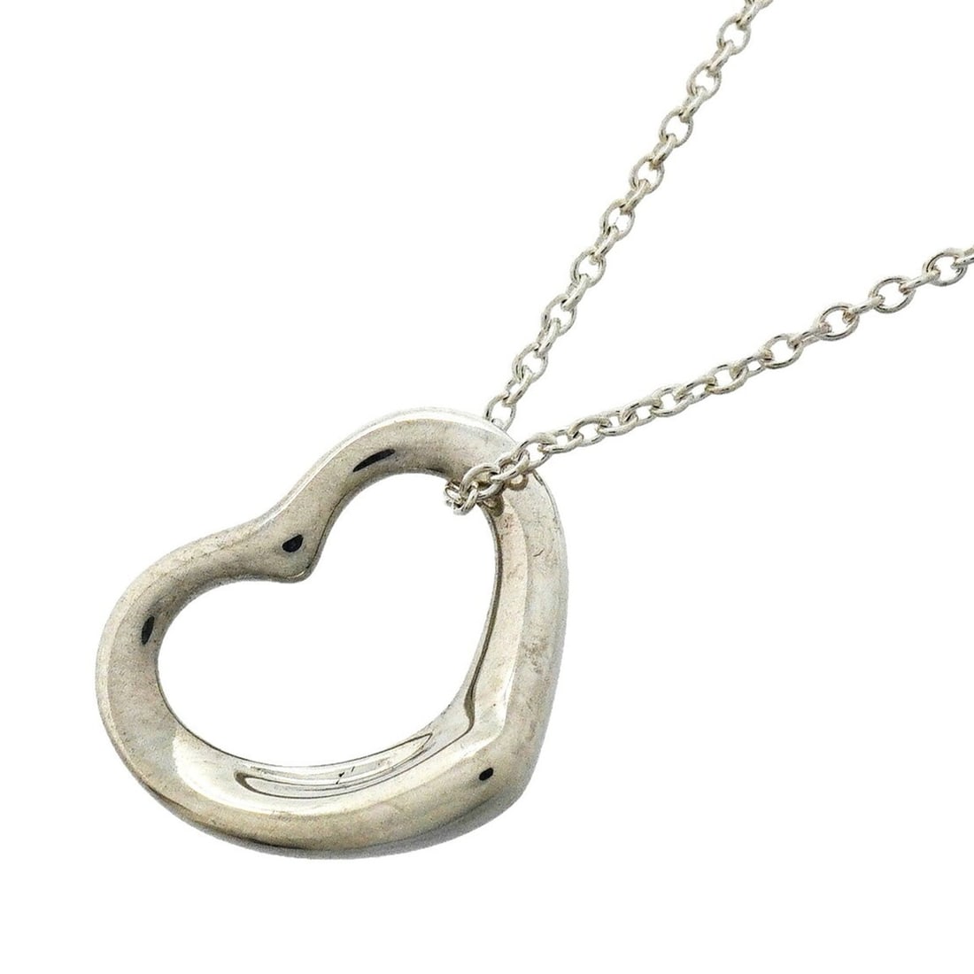 Tiffany & Co. Heart Necklace, Sterling Silver 925, Women's