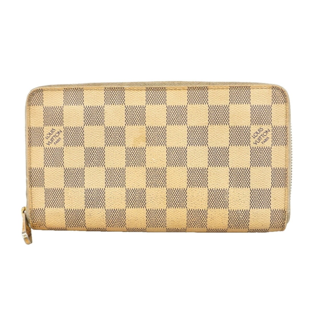 Louis Vuitton Damier Azur Zippy Organizer Long Wallet N60012 White Women's P3413133