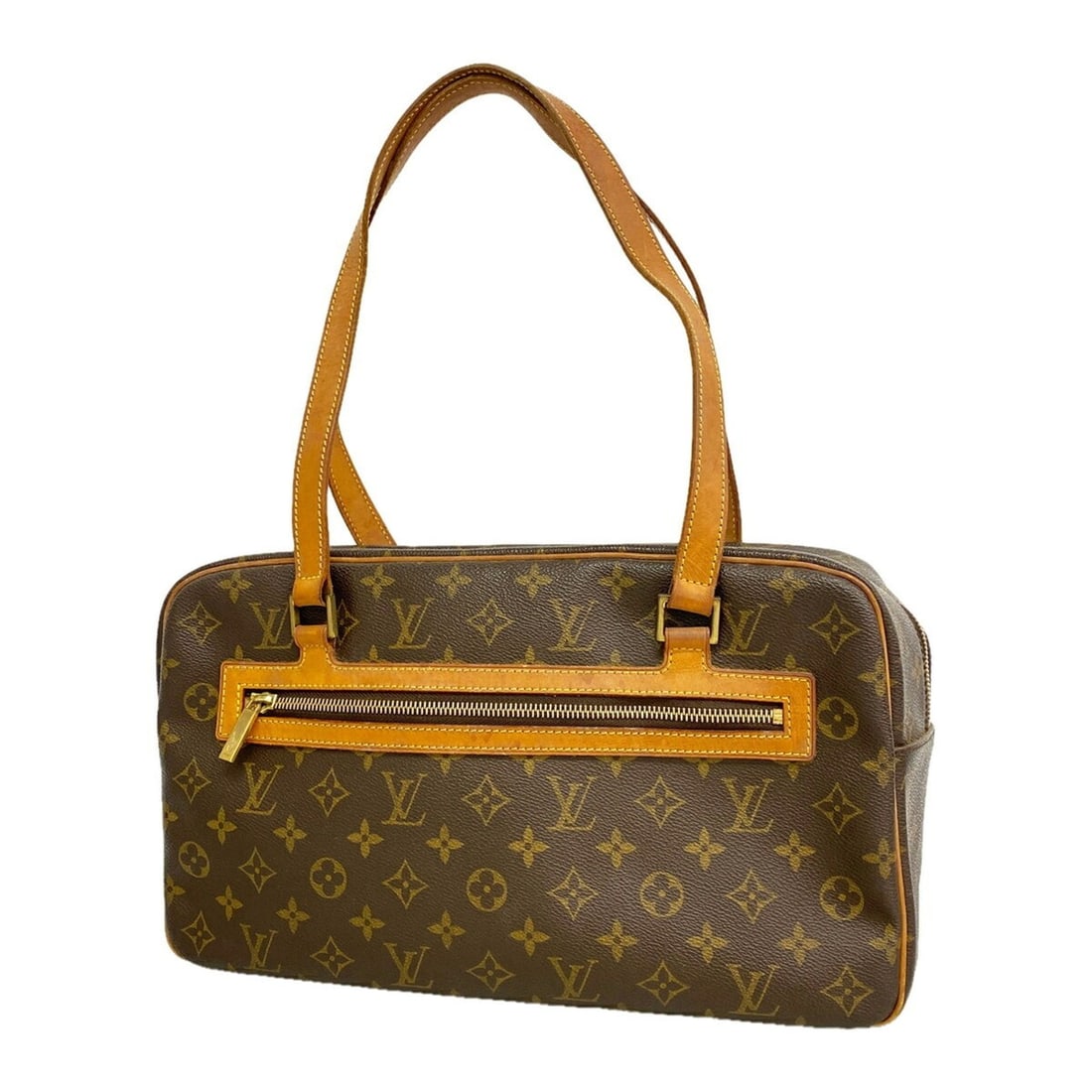 Louis Vuitton Monogram Cite GM Shoulder Bag M51181 Brown Women's P3372108