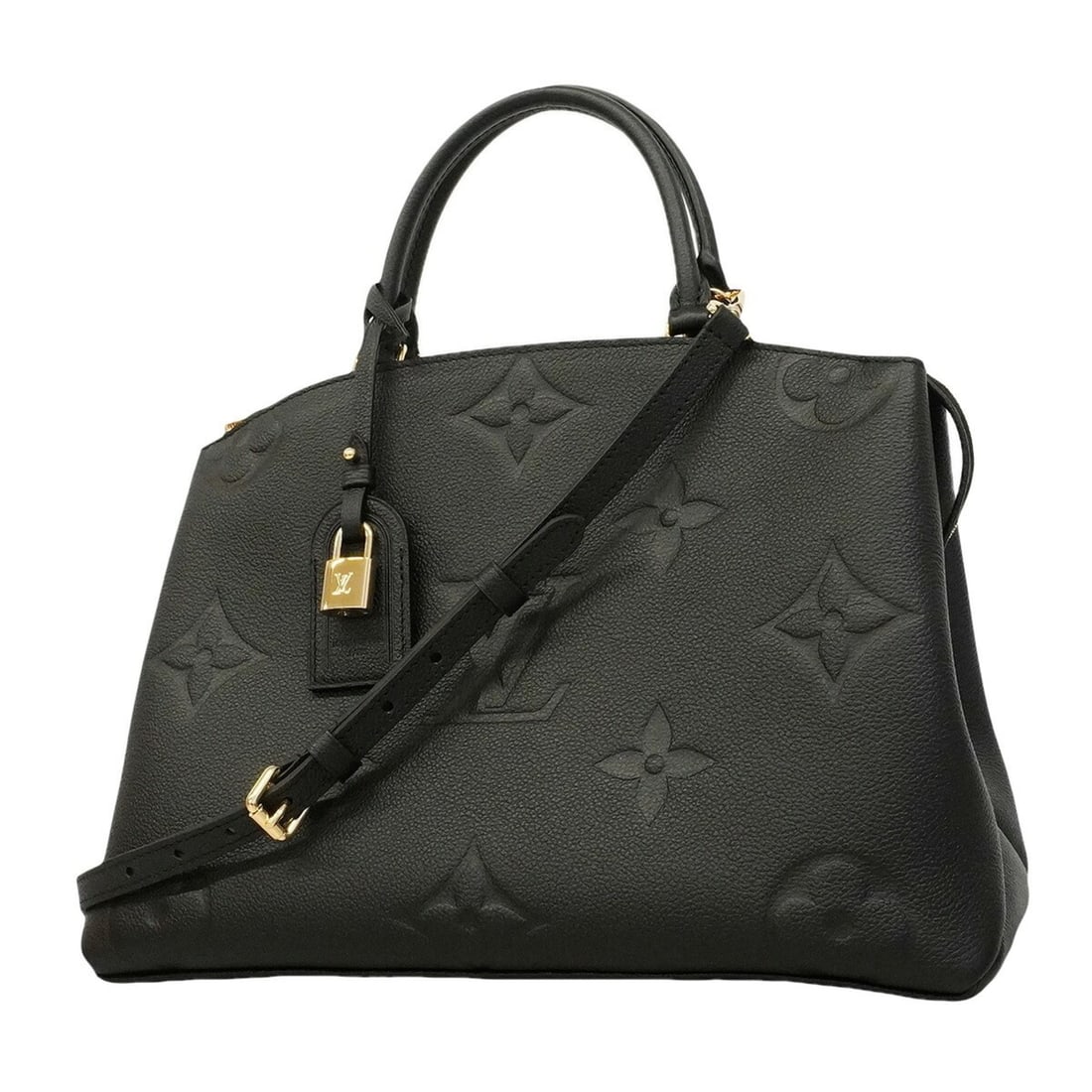 Louis Vuitton Monogram Empreinte Grand Palais MM Handbag M45811 Black 2-way bag for women: --- Catalog ---Category: SizeSize (HxWxD): 25.5cm x 33cm x 16cm / 10.03'' x 12.99'' x 6.29''Category: DesignType: HandbagColor: BlackGender: WomenCategory: GeneralMPN: M45811Brand: Louis Vuitton--- It