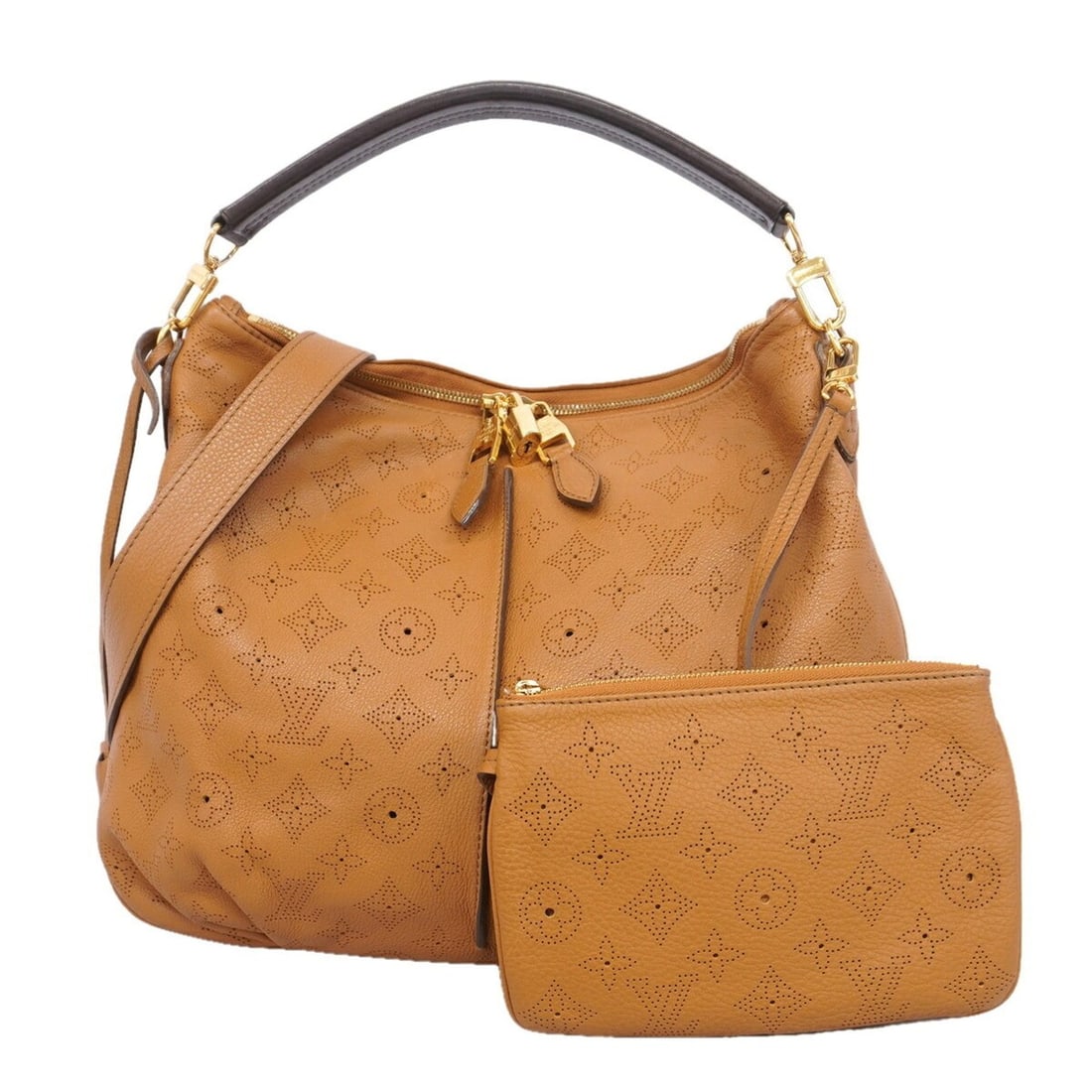 Louis Vuitton Mahina Selene PM Handbag M94212 Caramel (Women's): --- Catalog ---Category: SizeSize (HxWxD): 31cm x 40cm x 4cm / 12.2'' x 15.74'' x 1.57''Category: DesignType: HandbagColor: CaramelGender: WomenCategory: GeneralMPN: M94212Brand: Louis Vuitton--- Item
