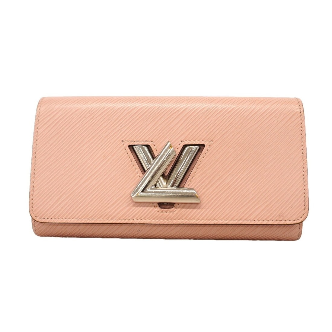 Louis Vuitton Epi Leather Portefeuille Twist Long Wallet M61178 Rose Ballerine (Women's)