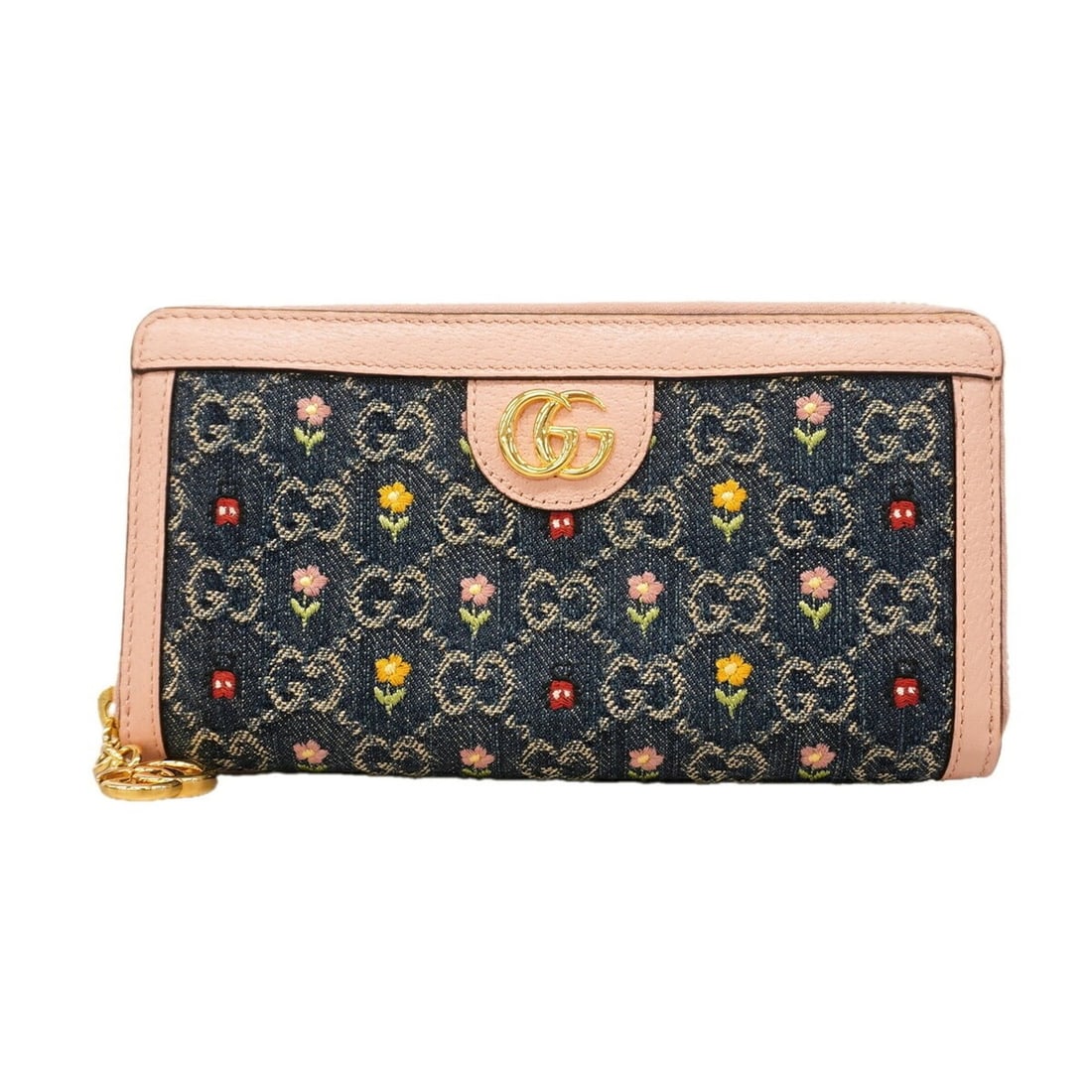Gucci Ophidia Long Wallet 523154 Denim Blue Pink Women's: --- Catalog ---Category: SizeSize (HxWxD): 10cm x 19cm x 2.5cm / 3.93'' x 7.48'' x 0.98''Category: DesignType: Long wallet (bi-fold)Color: Blue, PinkGender: WomenMaterial: Denim Category: GeneralMPN: 