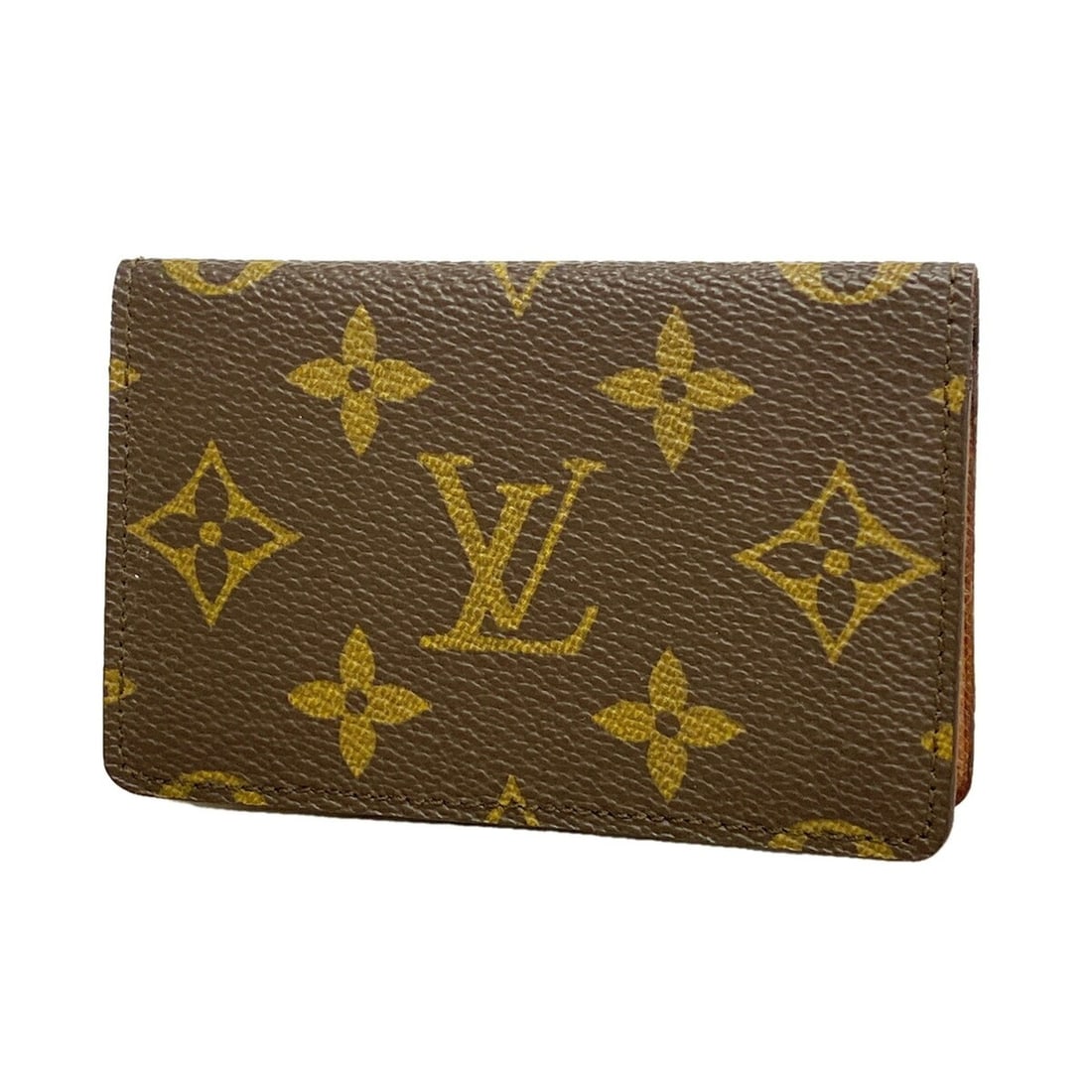 Louis Vuitton Business Card Holder/Card Case, Monogram Pochette Carte Visite M56362 Brown,