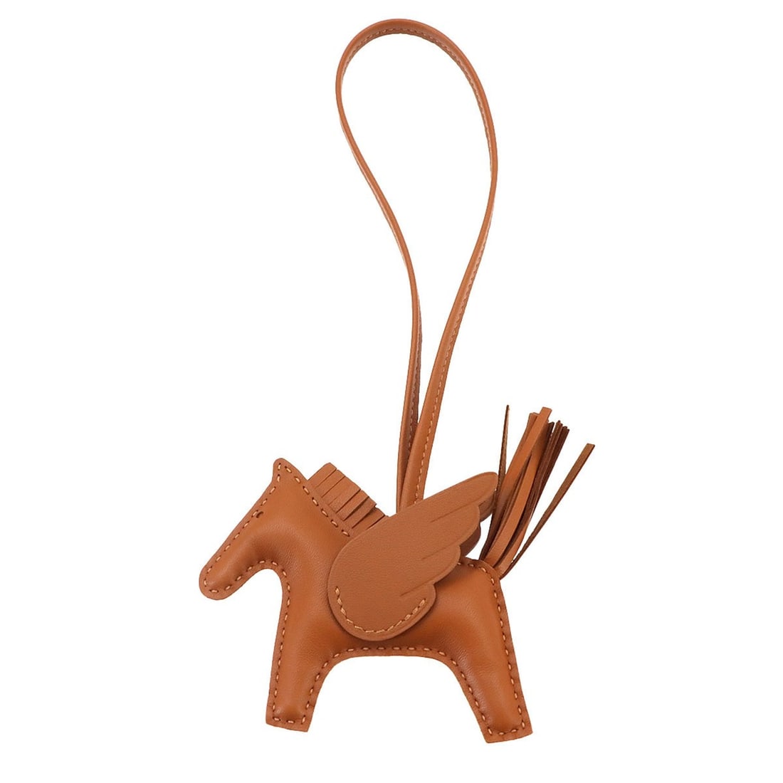 Hermes Rodeo Pegasus PM Accessory Bag Charm, Agneau Milo Swift Leather, Gold Stamp, G Stamp: --- Catalog ---Category: SizeSize (HxWxD): 75.00mm x 130.00mm / 2.95'' x 5.12''Category: DesignType: Handbag charmColor: BrownGender: Men,WomenMaterial: Agneau Milo, Swift leatherCategory: GeneralBran