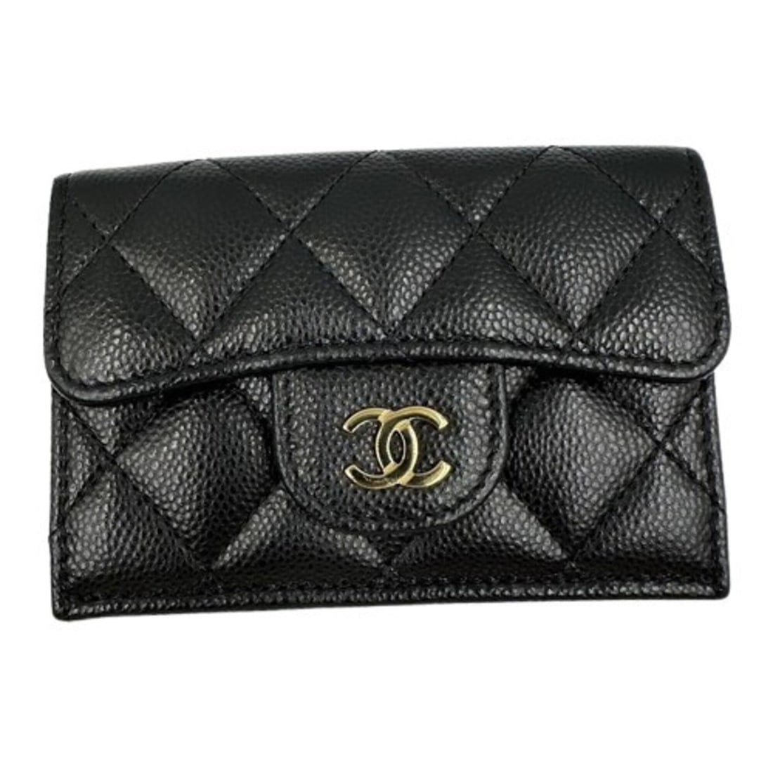 CHANEL Caviar Skin Compact Wallet (Tri-fold Wallet) (1 of 14)