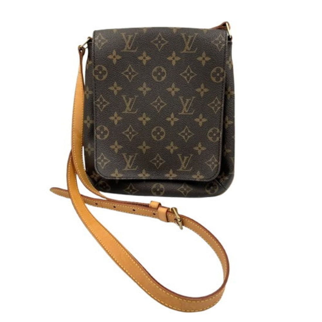 LOUIS VUITTON Musette M51258 Shoulder Bag: --- Catalog ---Category: SizeSize (HxWxD): 24cm x 22cm x 3cm / 9.44'' x 8.66'' x 1.18''Category: DesignType: Shoulder bagColor: BrownMaterial: PVC Category: GeneralLine: MonogramBrand: Louis Vuitton--