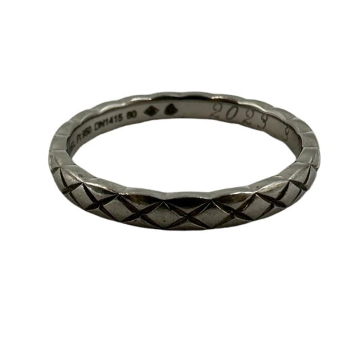 CHANEL Coco Crush Pt950 Ring, 5.04g, Initial - 8