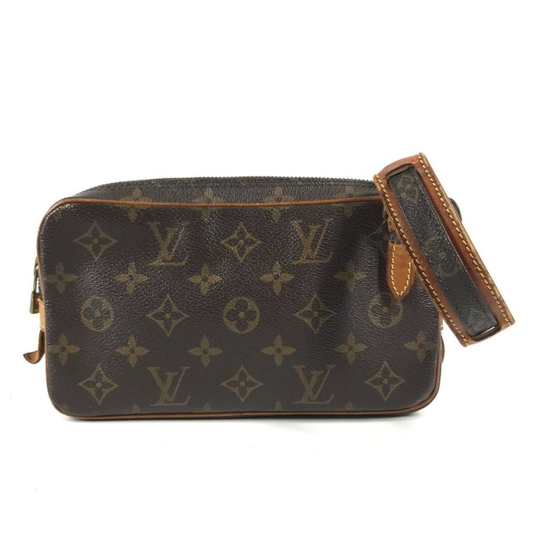 LOUIS VUITTON M51828 Monogram Marly Bandoulière Pochette MALLETIER Shoulder Bag Canvas Women's