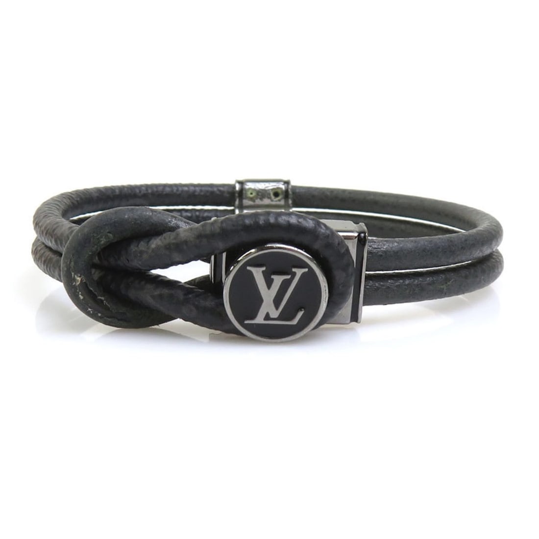 Louis Vuitton LOUIS VUITTON Monogram Eclipse Bracelet Loop It Metal Black Men's M6780 h32426a: --- Catalog ---Category: SizeLength: 17cm / 6.69''Category: DesignType: Charm braceletColor: Black, Monogram EclipseGender: MenMaterial: Metal, Monogram EclipseCategory: GeneralMPN: M6780Brand: Louis 