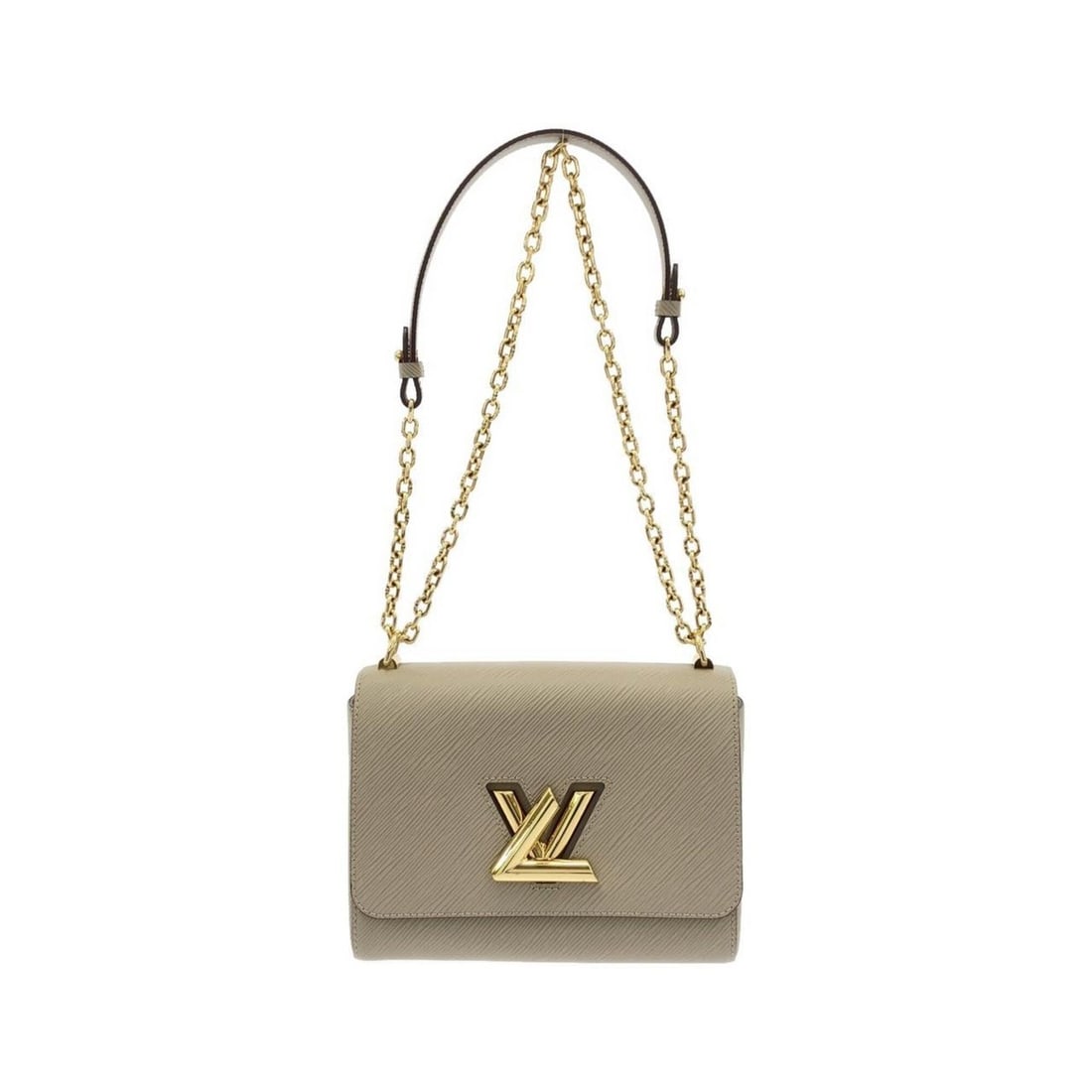 Louis Vuitton Twist MM M53754 Shoulder Bag: --- Catalog ---Category: SizeSize (HxWxD): 17cm x 23cm x 8cm / 6.69'' x 9.05'' x 3.14''Category: DesignType: Shoulder bagColor: BeigeGender: Women,MenMaterial: Leather Leather/Fur Type: