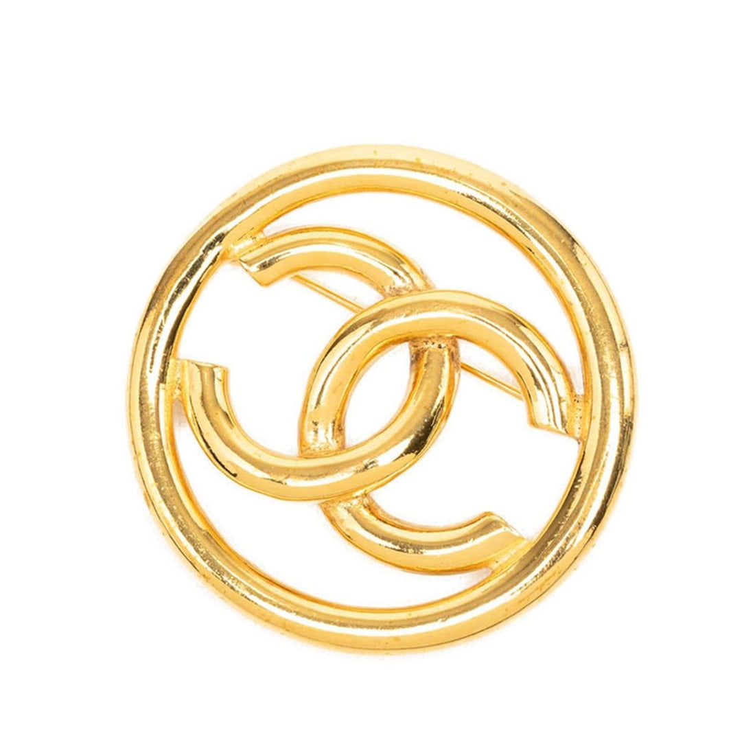 Chanel Coco Mark Vintage Brooch 93P Gold Plated GP Women's CHANEL: --- Catalog ---Category: SizeSize (HxWxD): 4.3cm x 4.5cm / 1.69'' x 1.77''Category: DesignType: BroochColor: GoldGender: WomenMaterial: Gold platingCategory: GeneralBrand: Chanel--- Item List ---Secti