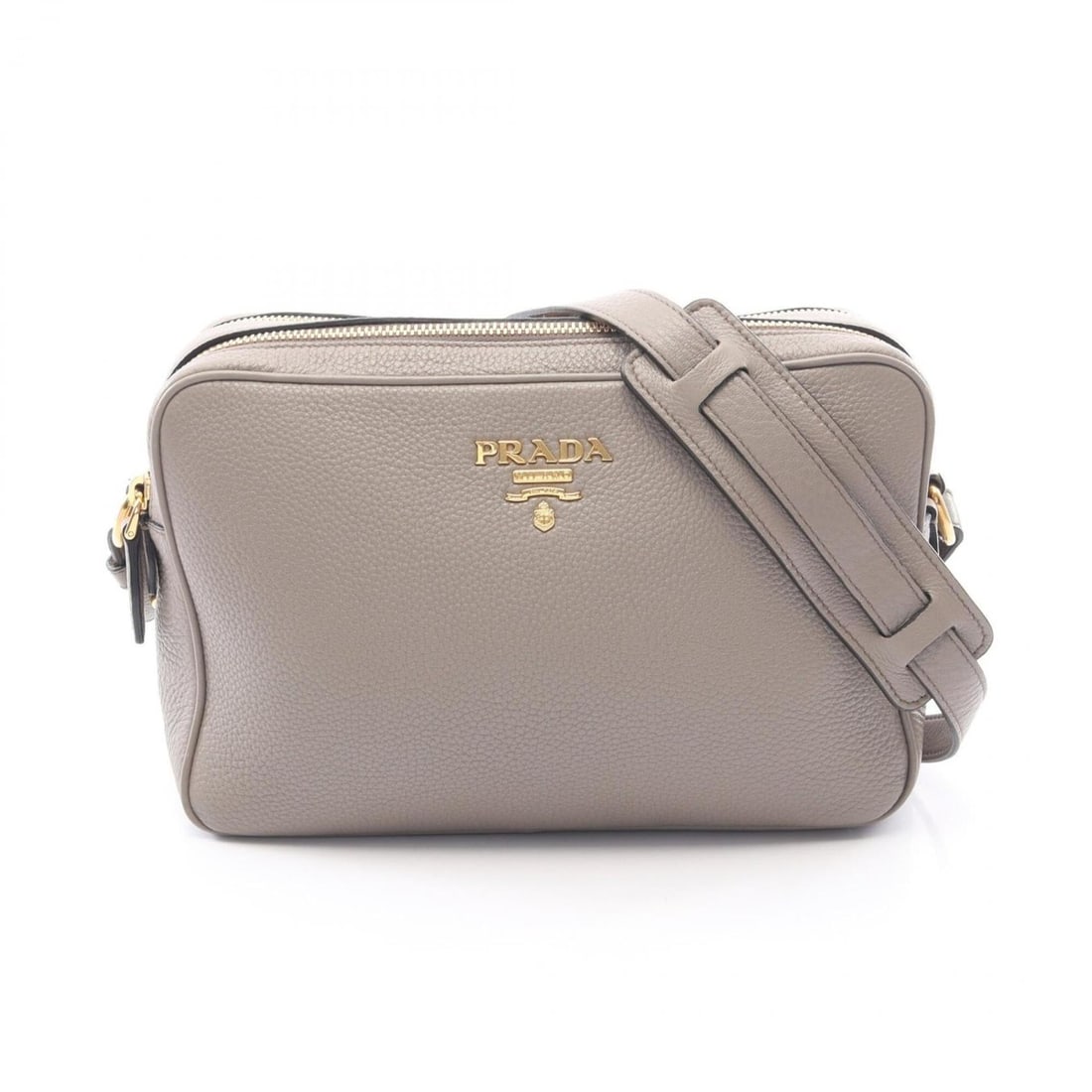 Prada VITELLO PHENIX Shoulder Bag/Handbag, Leather, Women's, Beige (1 of 10)