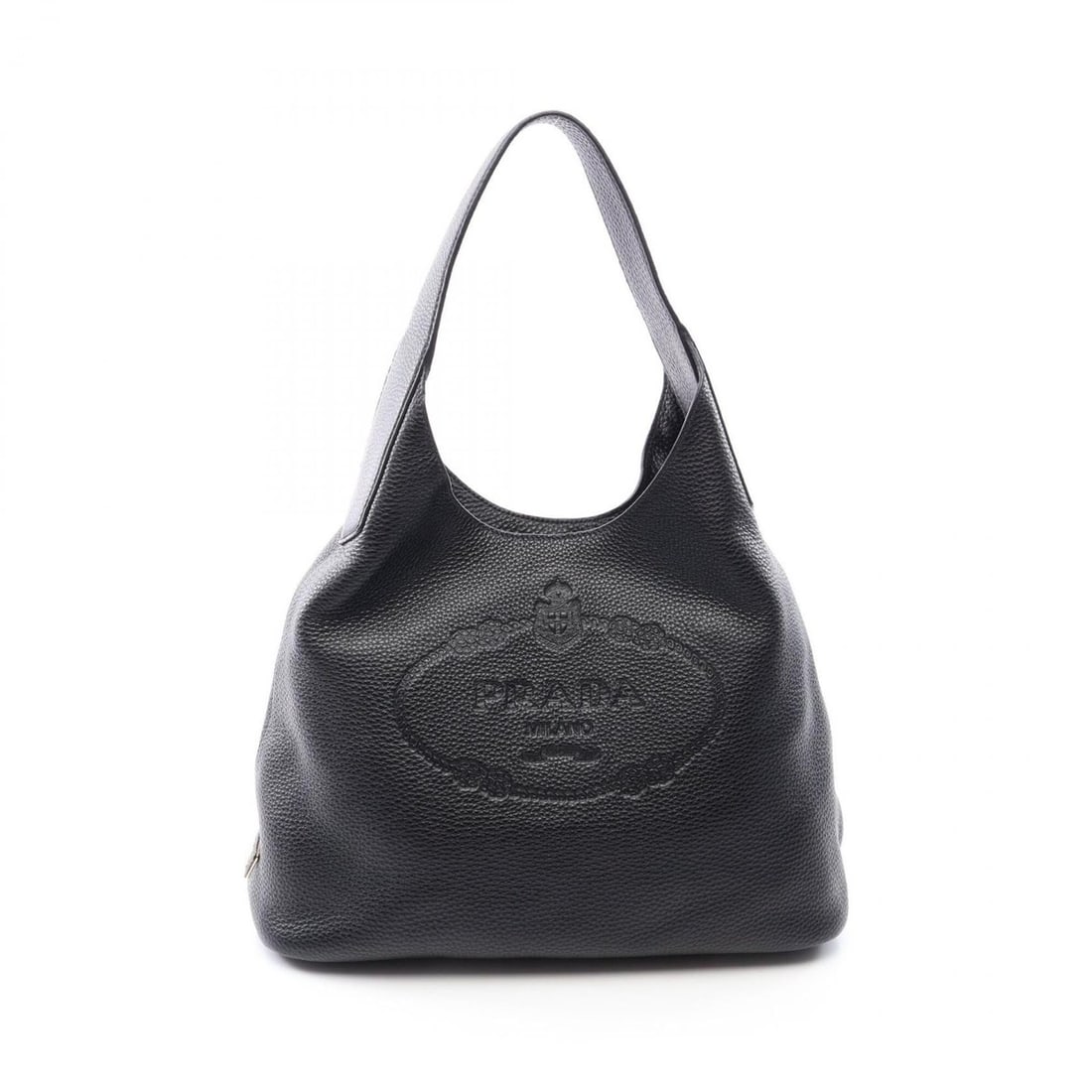 Prada VIT.DAINO Shoulder Bag/Handbag, Leather, Women's, Black (1 of 10)
